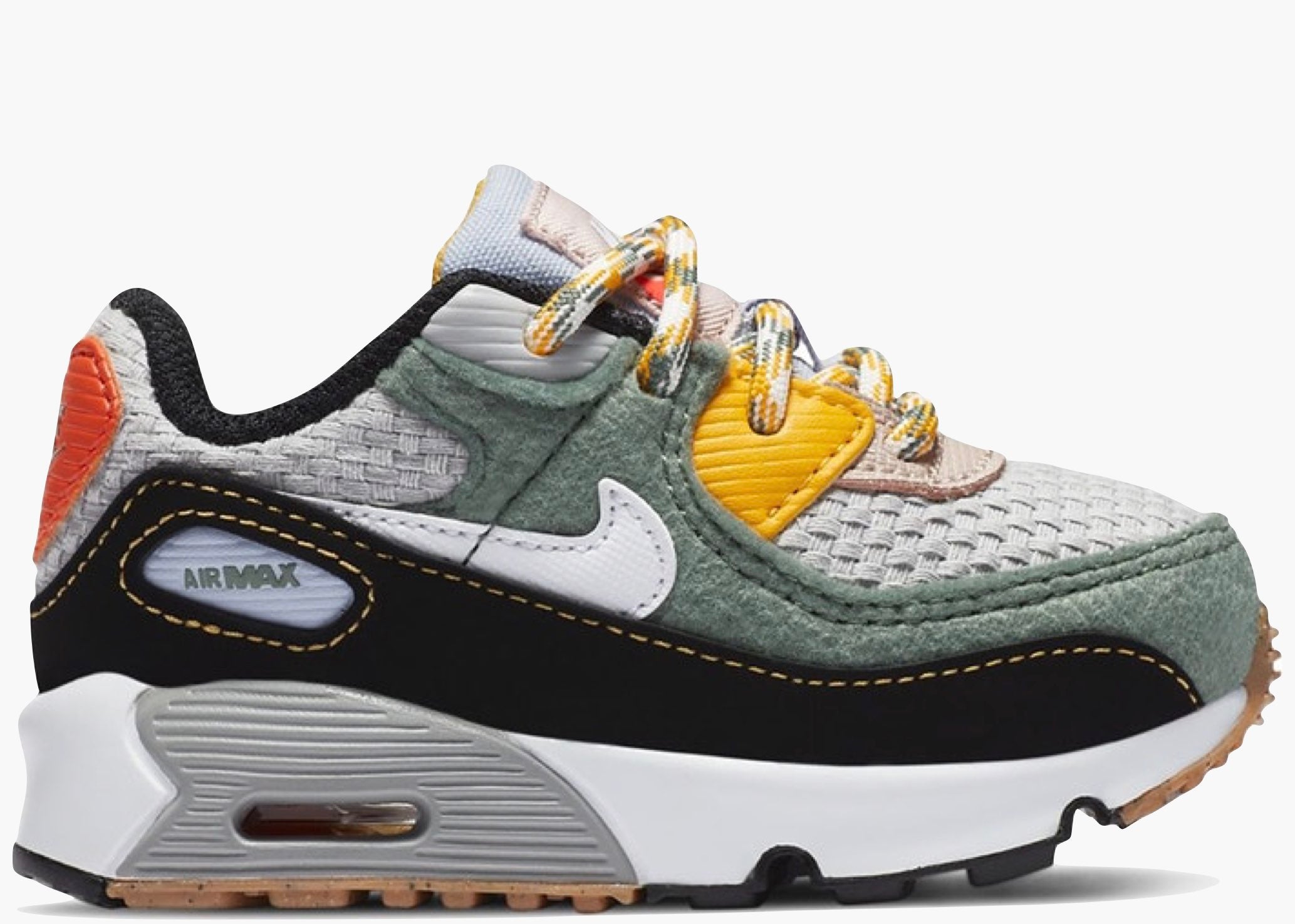 Nike Air Max 90 Buckle Spiral Sage (TD) DC2531-300 Hype Clothinga