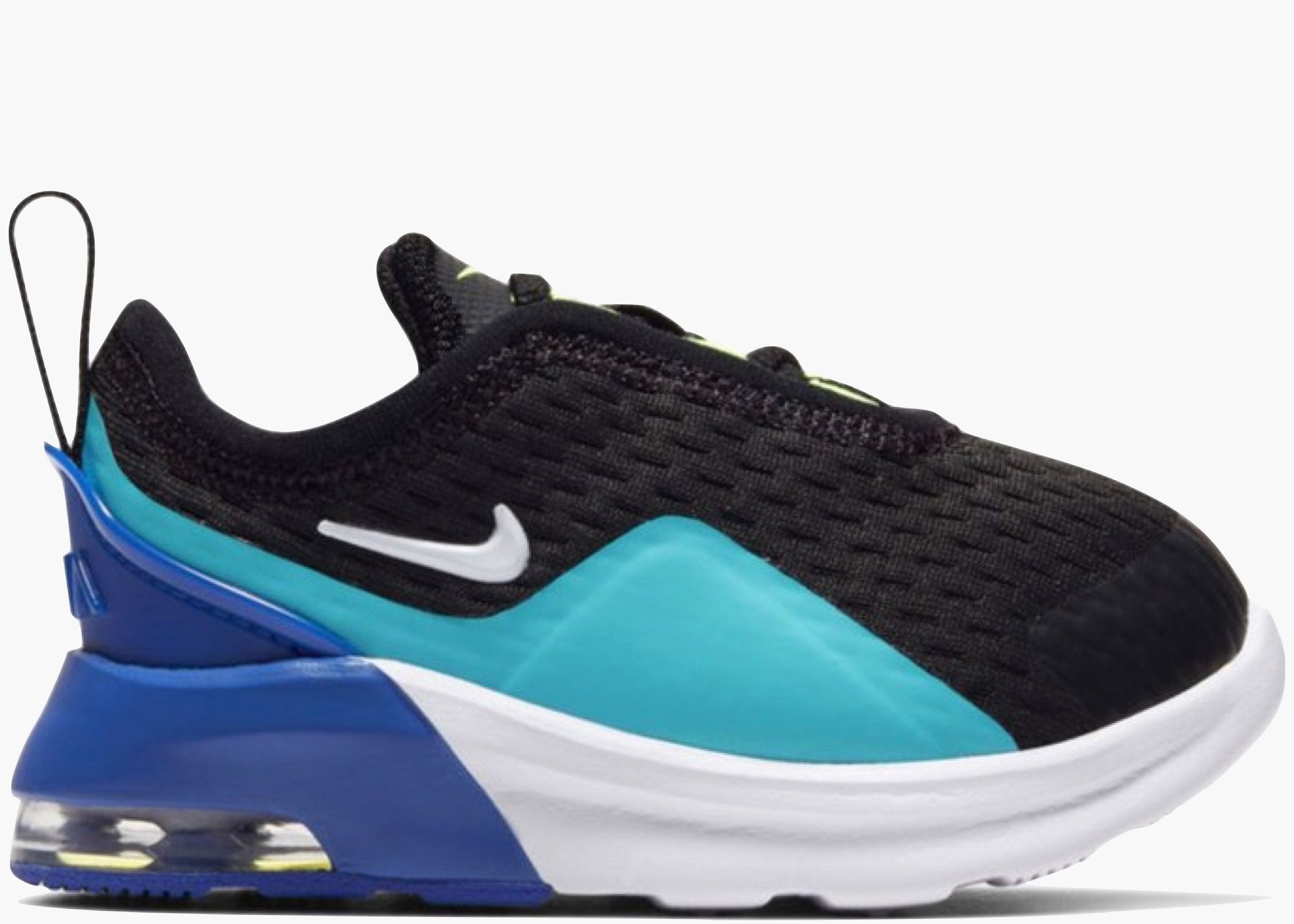 Nike Air Max Motion 2 Black Hyper Blue (TD) AQ2744-016 Hype Clothinga
