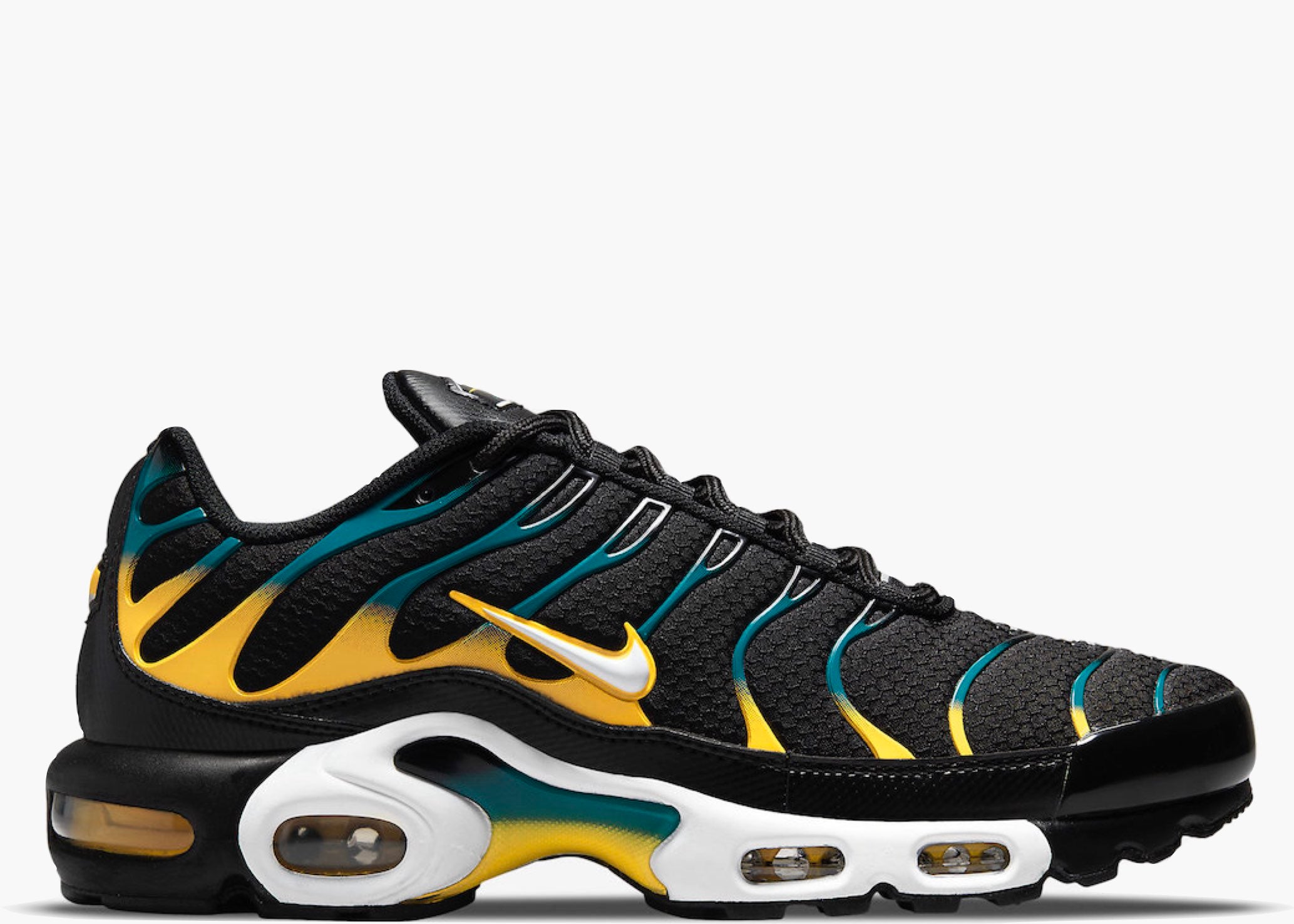 Nike Air Max Plus TN Black Teal Yellow DH4776-001 Hype Clothinga Limited Edition