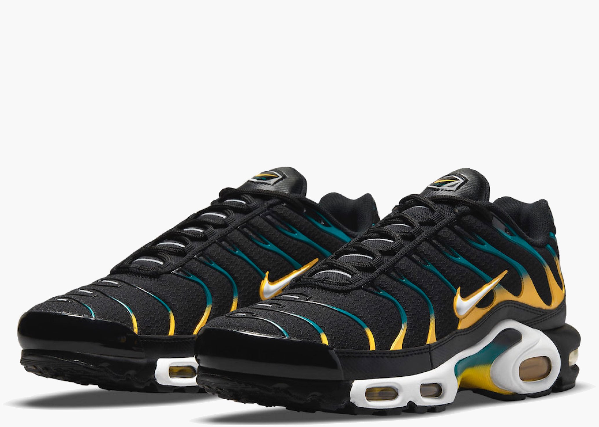 Nike Air Max Plus TN Black Teal Yellow DH4776-001 Hype Clothinga Limited Edition