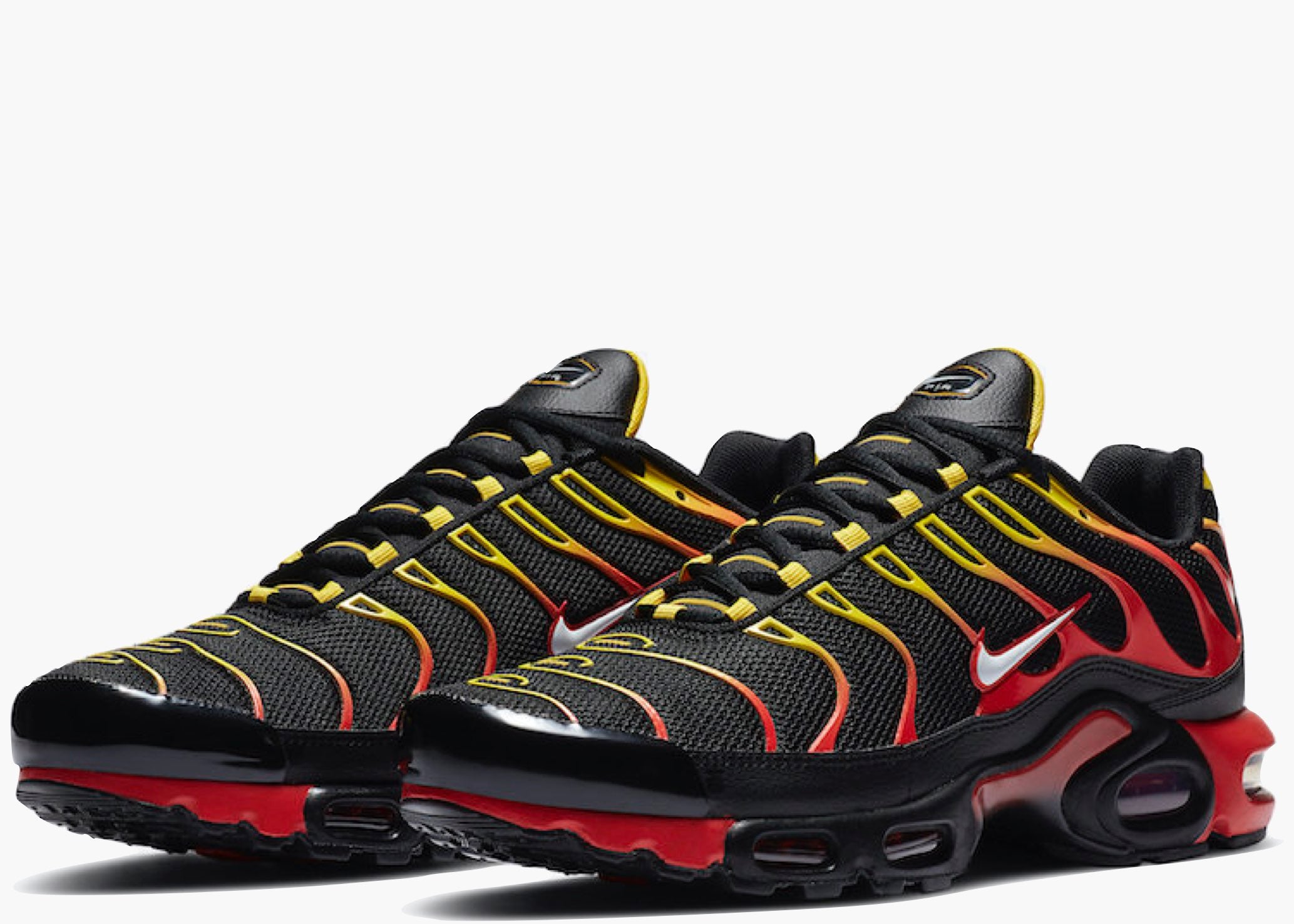 Nike Air Max Plus TN Gradient Black Red Yellow CZ9270-001 Hype Clothinga Limited Edition