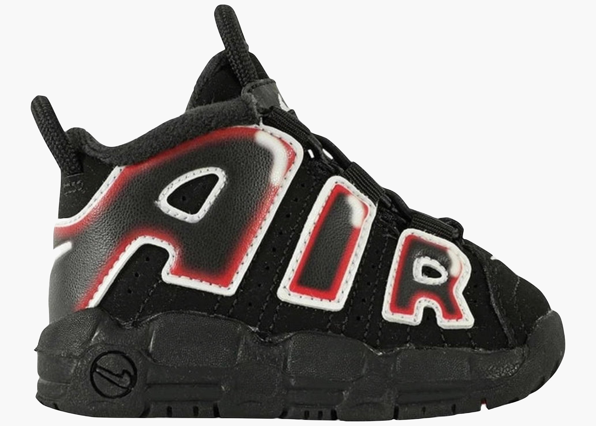 Nike Air More Uptempo 96 Spray Paint (TD) CK0825-010 Hype Clothinga