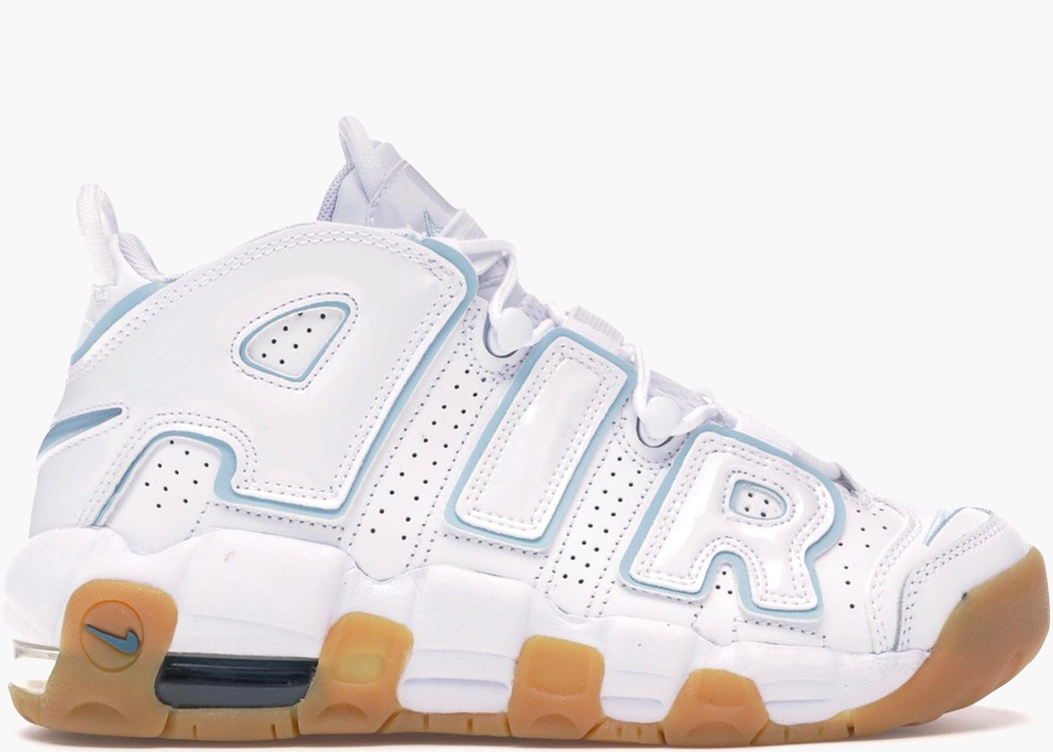 Nike Air More Uptempo White Aqua Gum (GS)