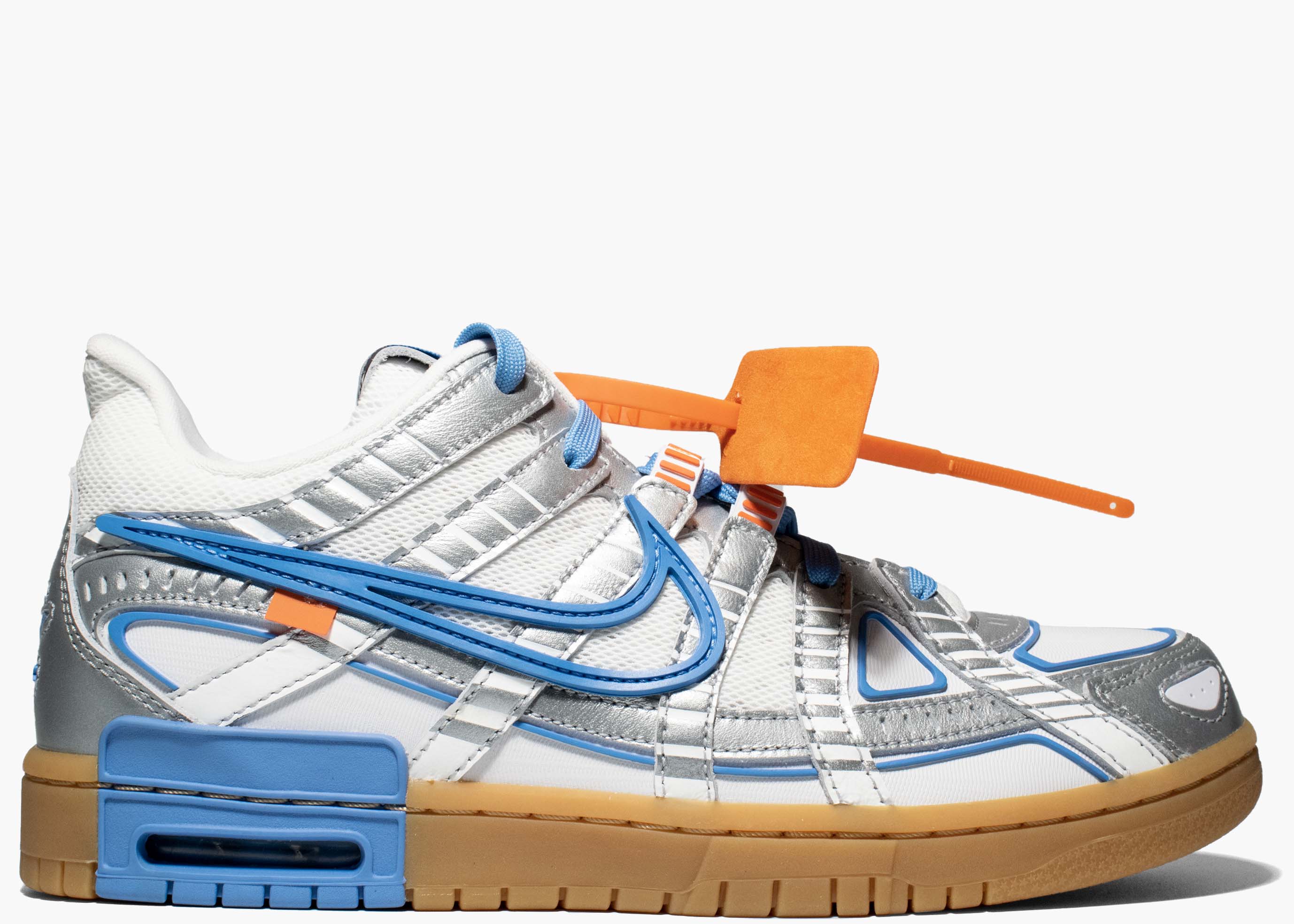Nike Air Rubber Dunk Off-White UNC CU6015-100 Hype Clothinga Limited Edition