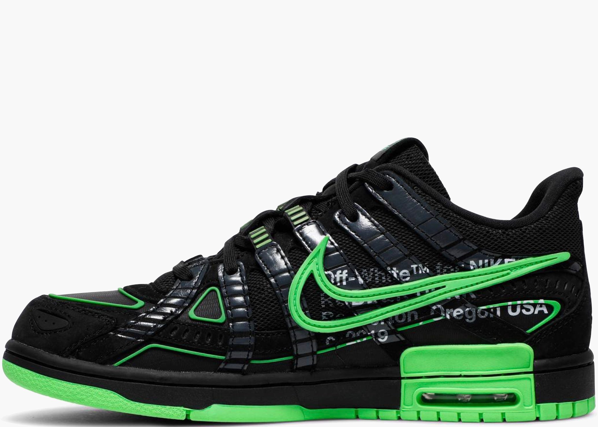 Nike Air Rubber Dunk Off-white Green Strike Nike Air Rubber Dunk Off-white Green Strike Hype Clothinga