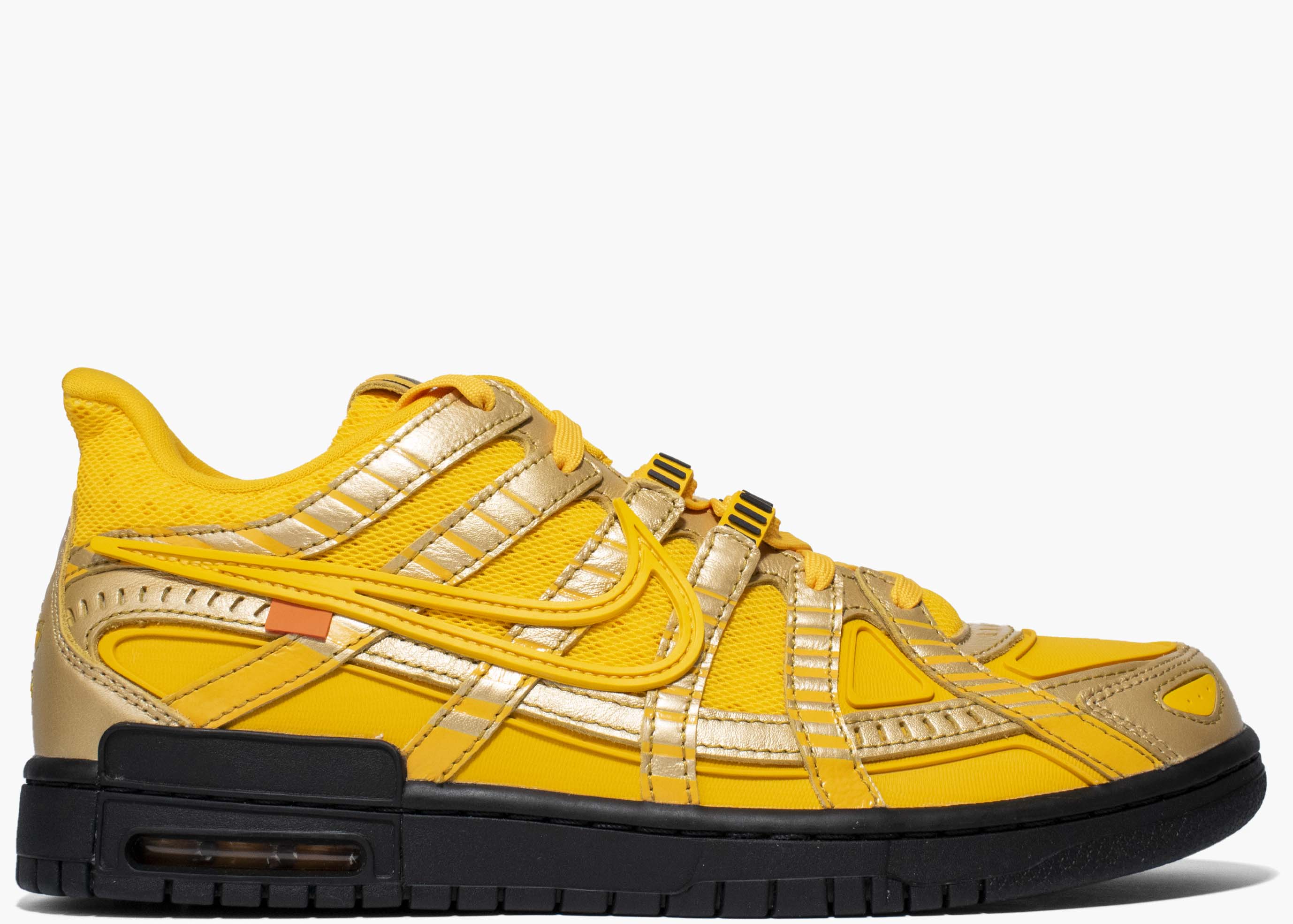 Nike Air Rubber Dunk Off-white University Gold CU6015-700 Hype Clothinga Limited Edition