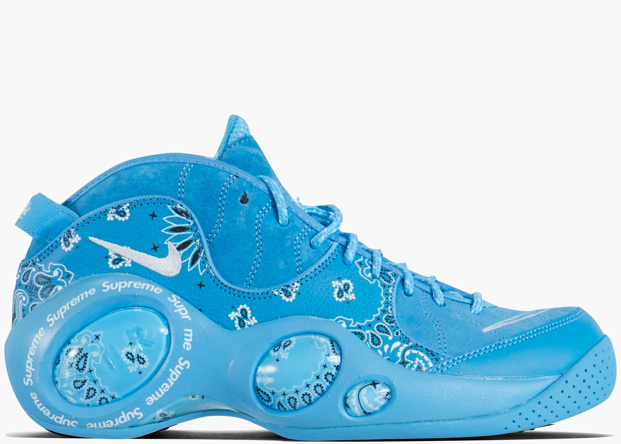 Nike Air Zoom Flight 95 SP Supreme University Blue Hype Clothinga Limited Edition