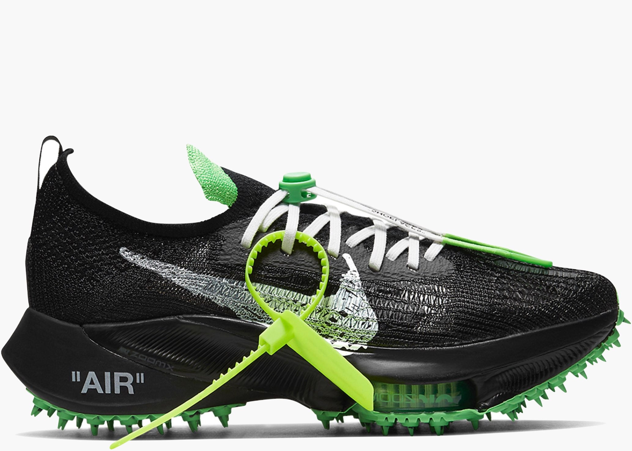 Nike Air Zoom Tempo NEXT% Off-White Black Scream Green