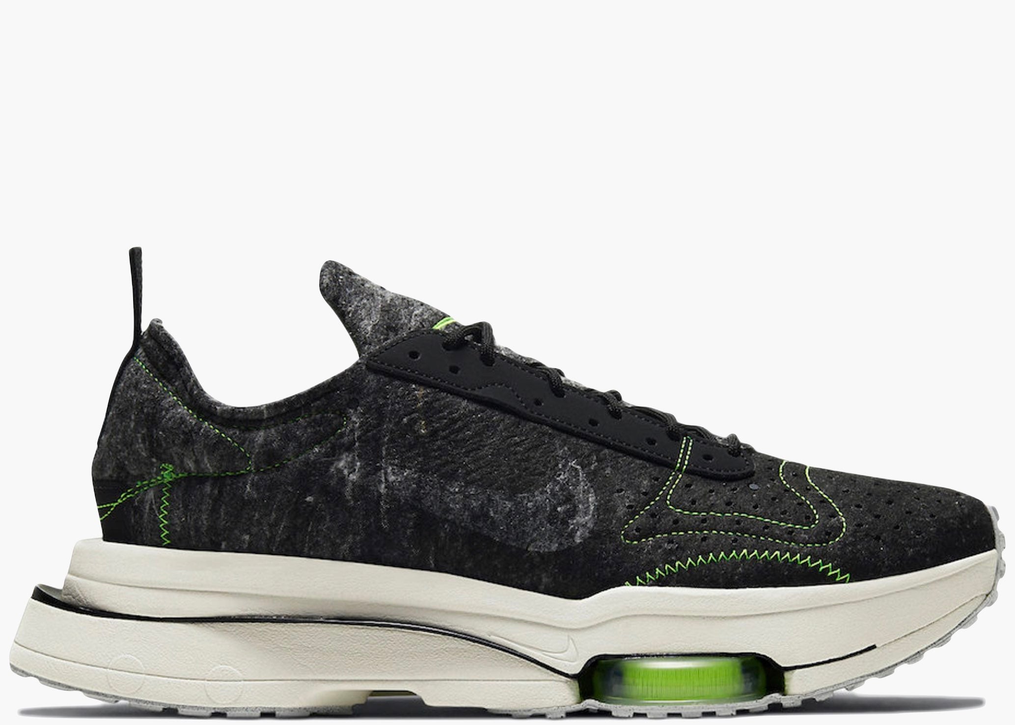 Nike Air Zoom Type M2z2 Black Electric Green CW7157-001 Hype Clothinga