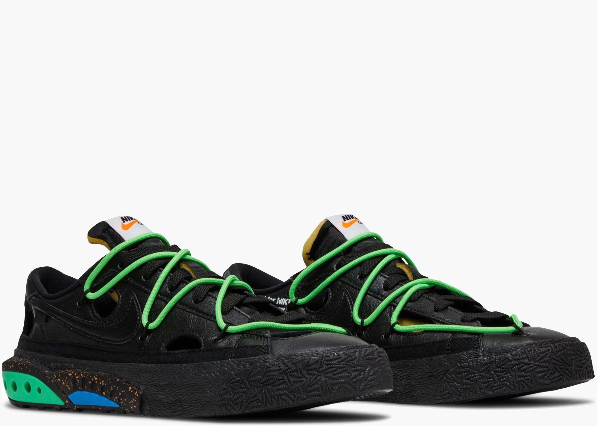 Nike Blazer Low 77 Off-White Electro Green | Hype Clothinga