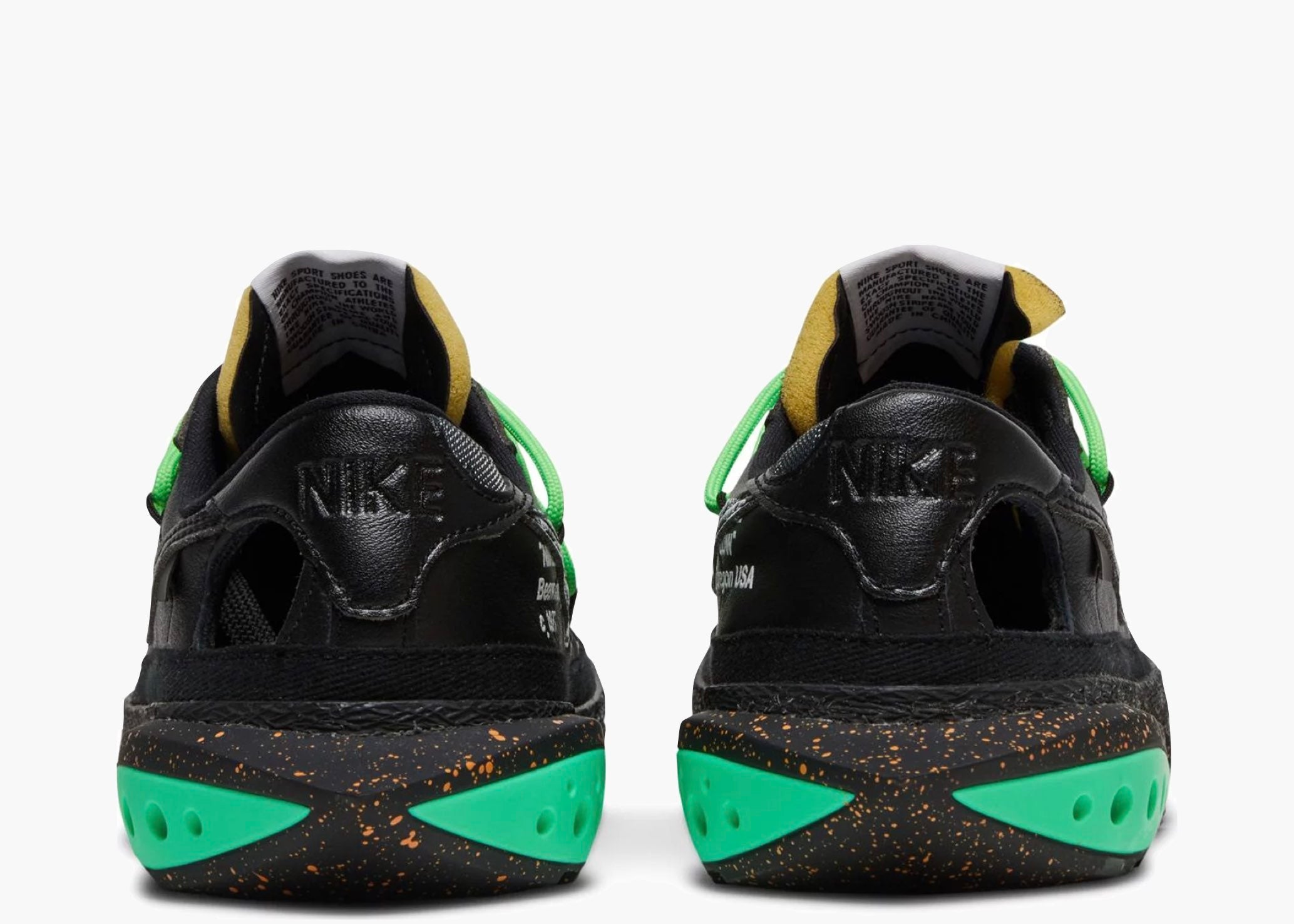 Nike Blazer Low 77 Off-White Electro Green | Hype Clothinga