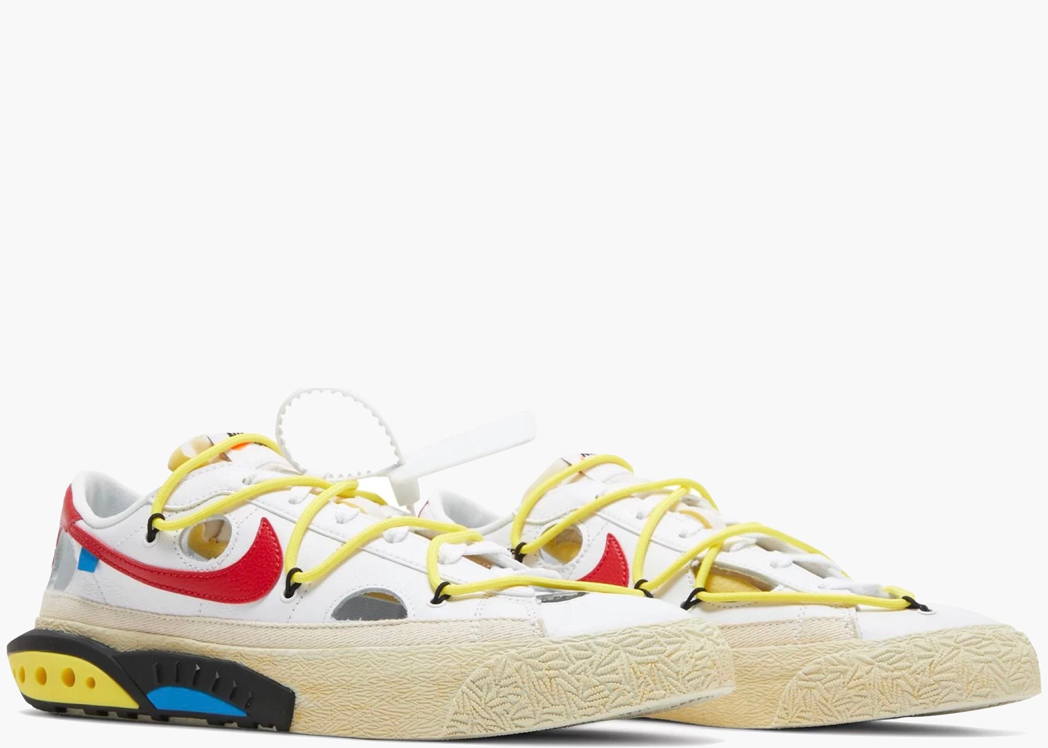 Nike Blazer Low 77 Off-White University Red | Hype Clothinga