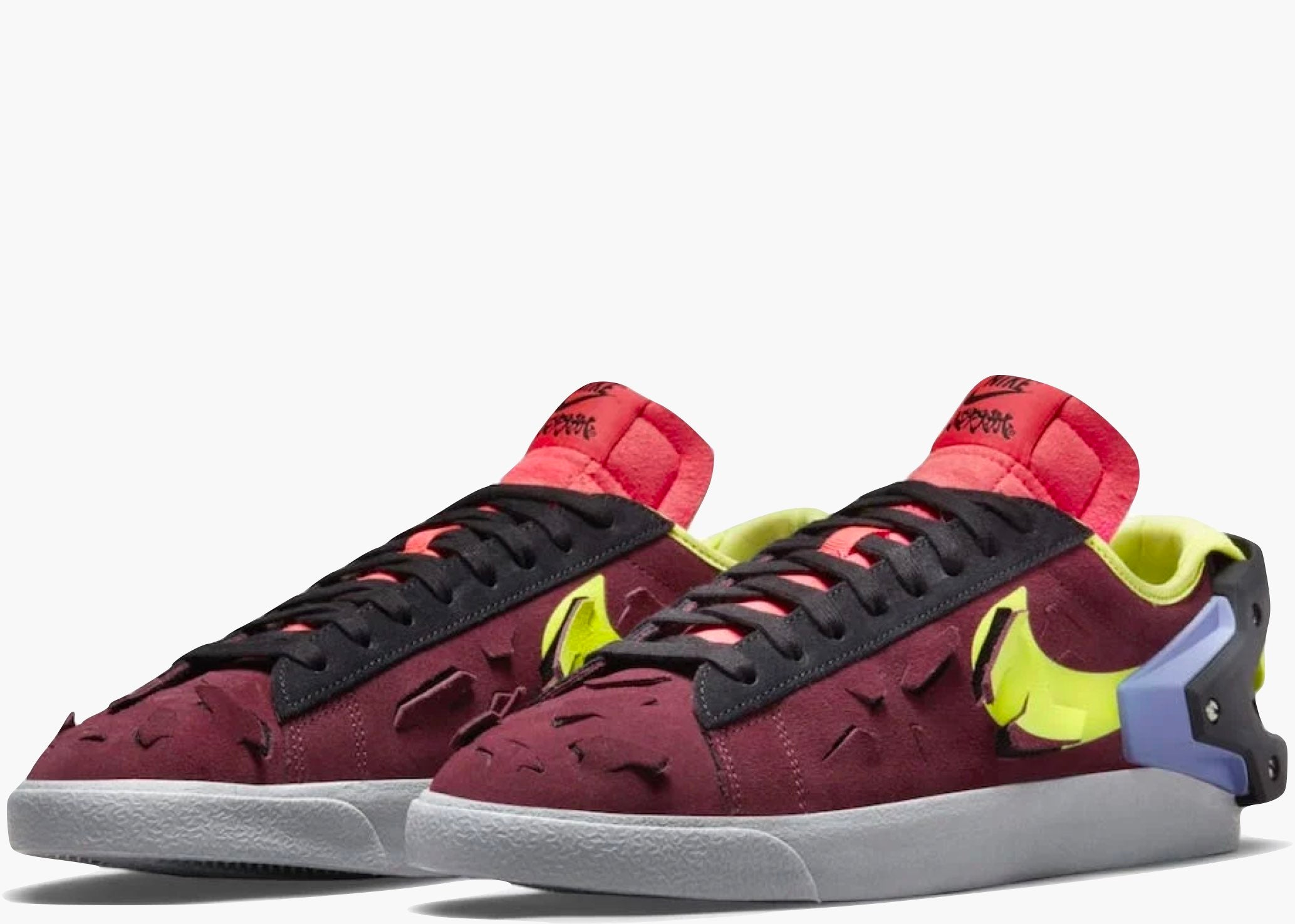 Nike Blazer Low Acronym Night Maroon Hype Clothinga Limited Edition