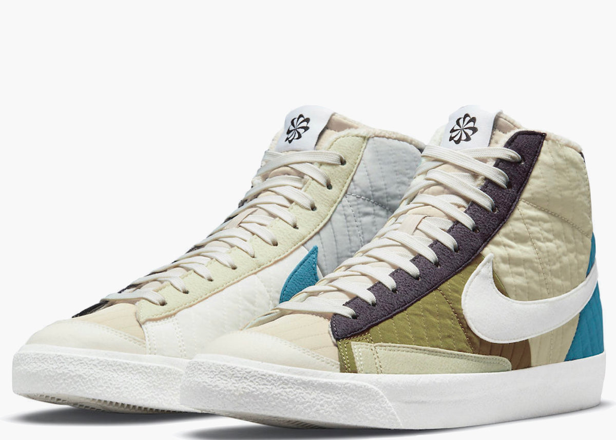 Nike Blazer Mid 77 Premium Toast Sail Quilted Hype Clothinga Limited Edition