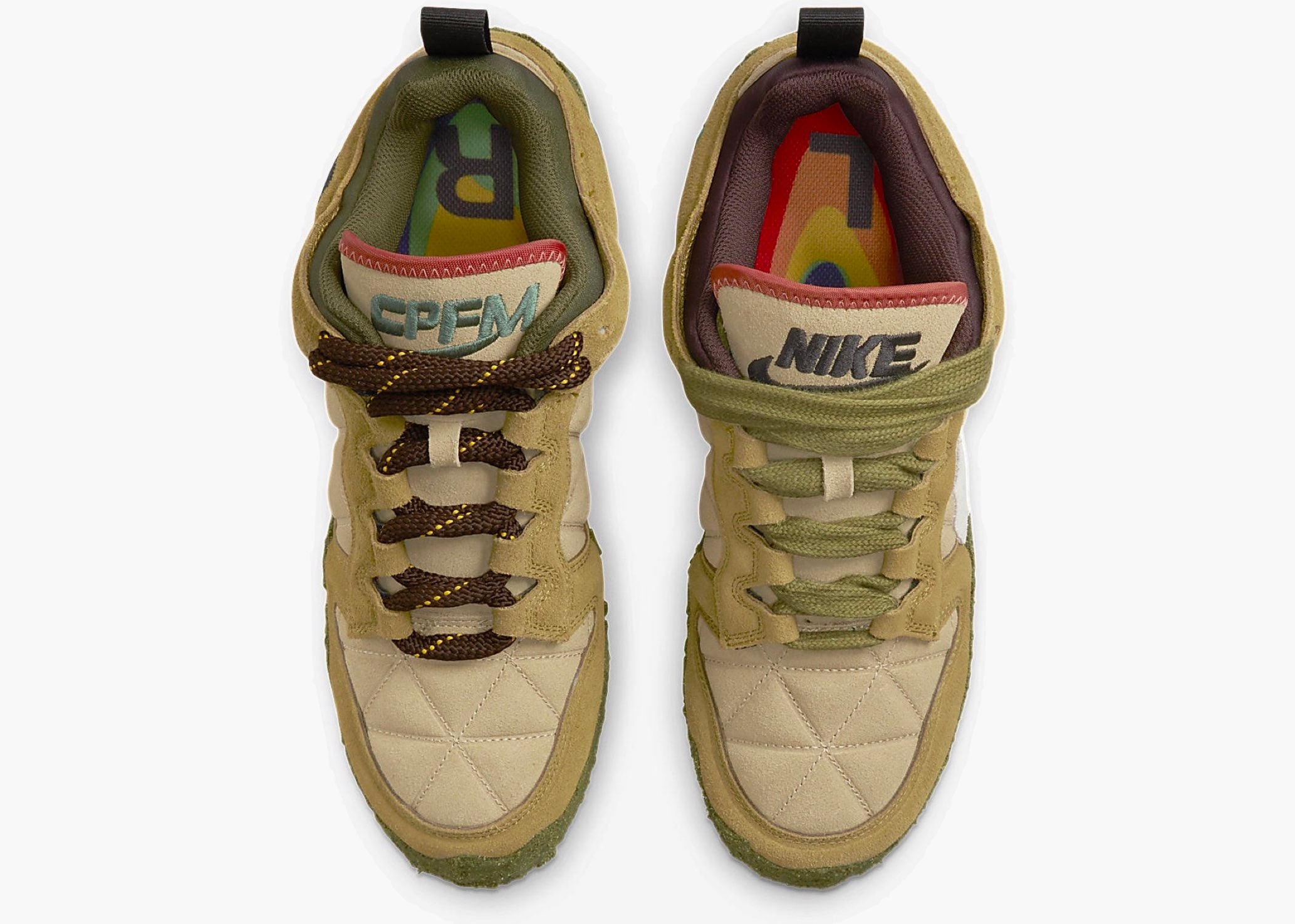 Nike CPFM Flea 1 Cactus Plant Flea Market Tan Mossy Green Hype clothinga Limited Edition