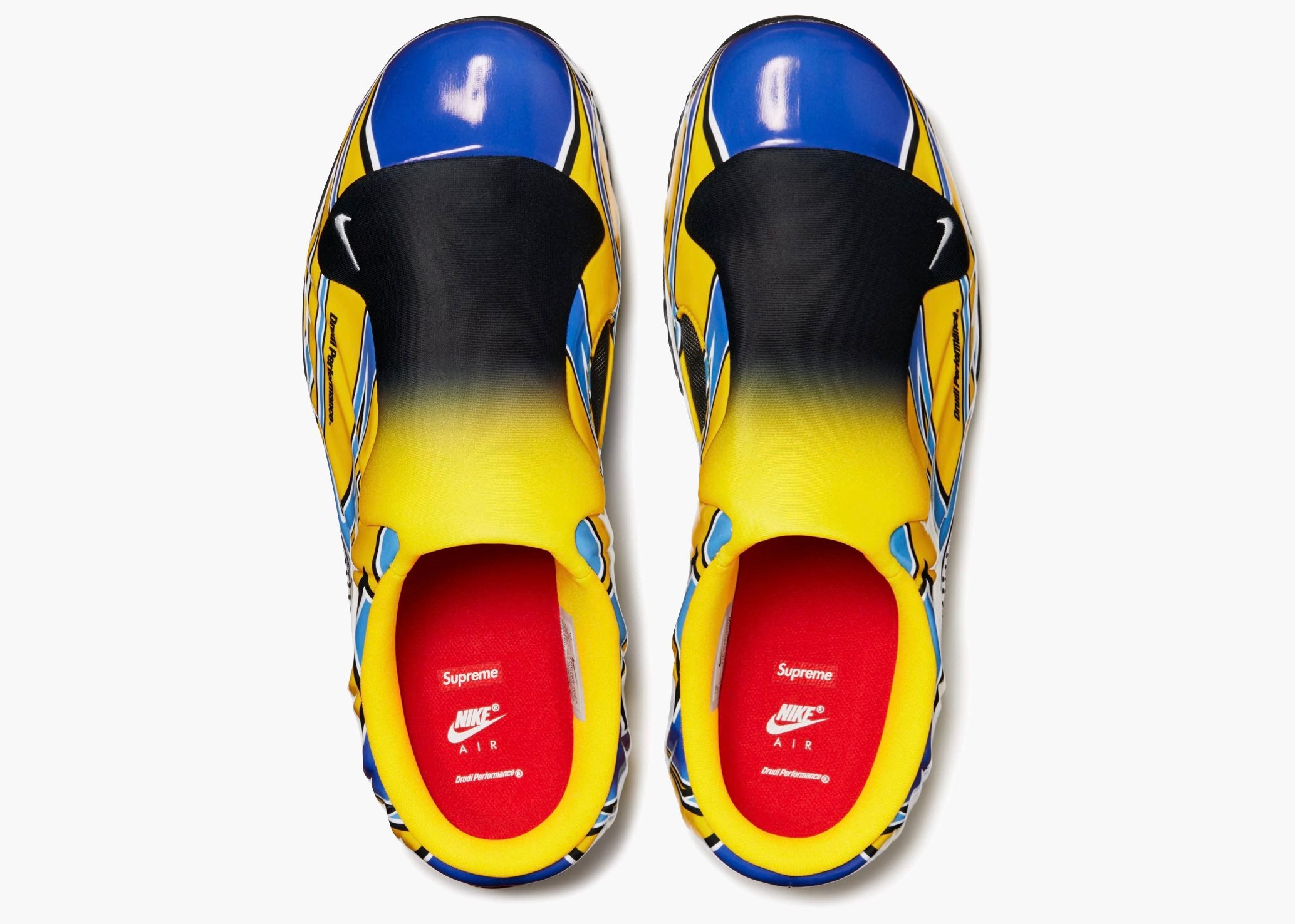 Nike Clogposite Supreme Opti Yellow Blue FN0289-700 Hype Clothinga Limited Edition