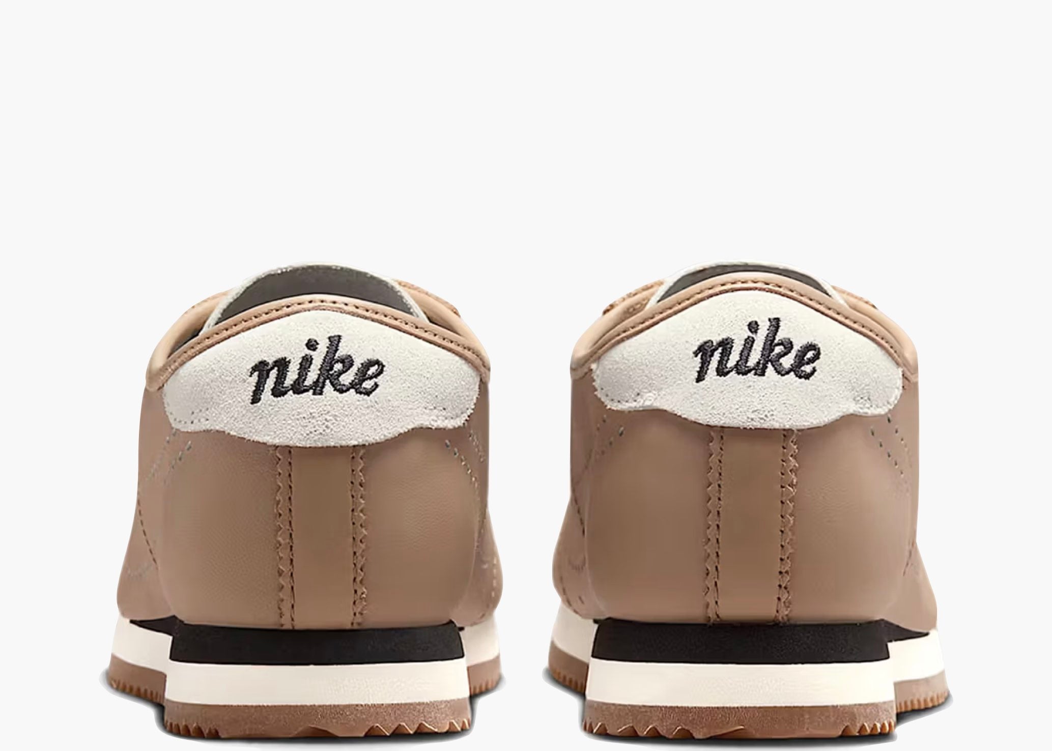 Nike Cortez Leather Pale Shale Sail Perforated Swoosh (W) HQ1841-200 Hype Clothinga Limited Edition