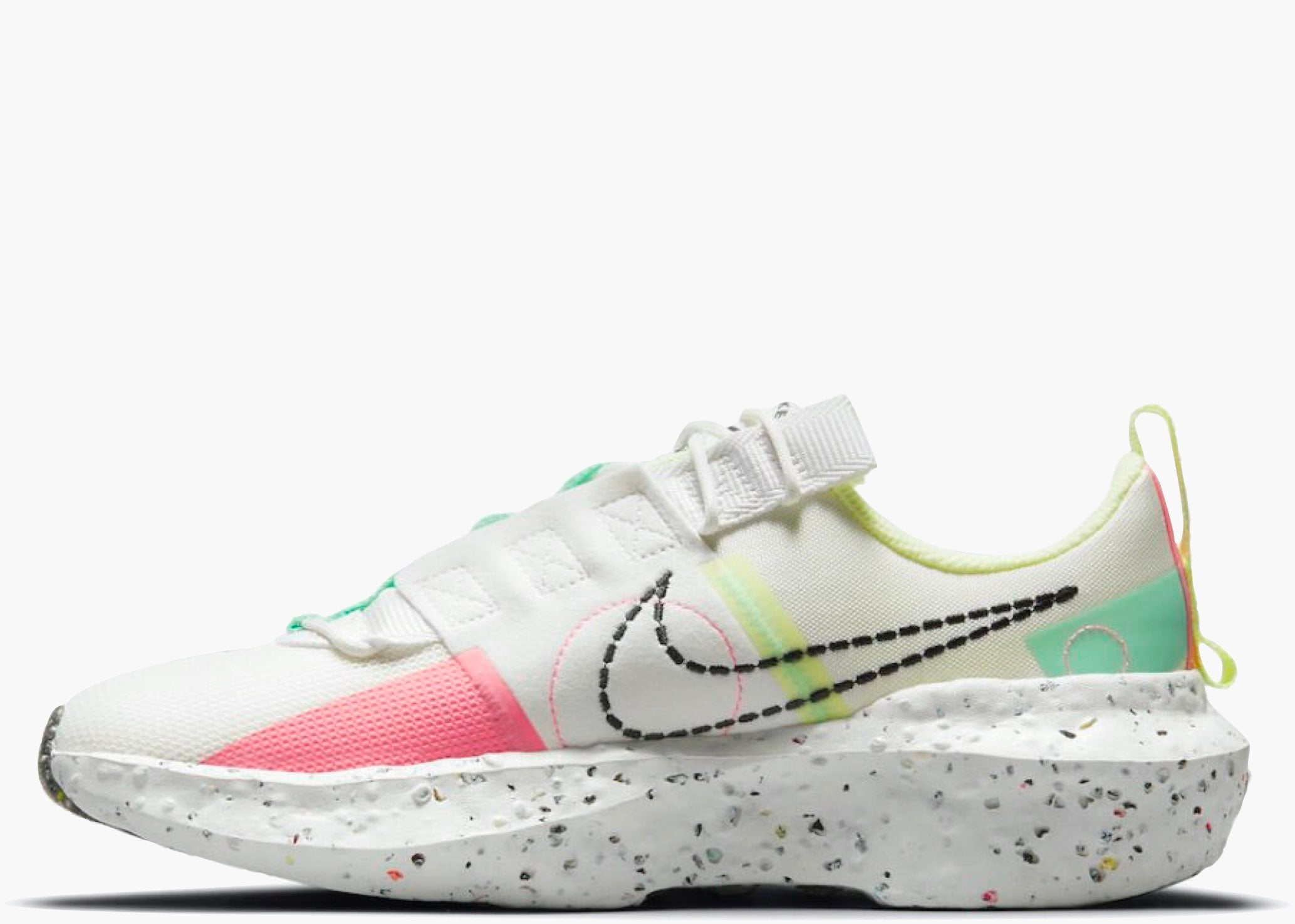 Nike Crater Impact Summit White Green Glow (W) CW2386-101 Hype Clothinga