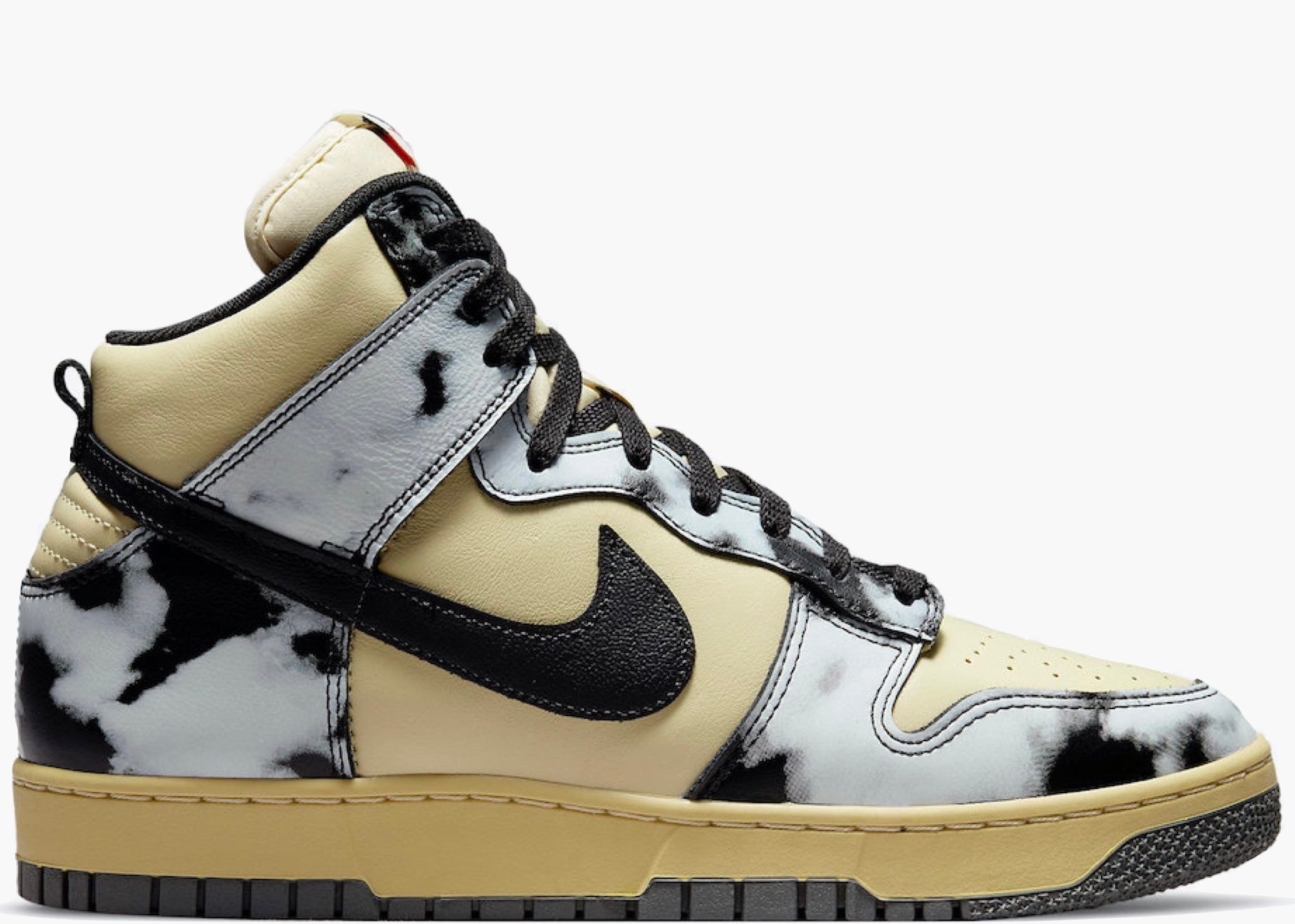 Nike Dunk High 1985 Acid Wash Cream Black