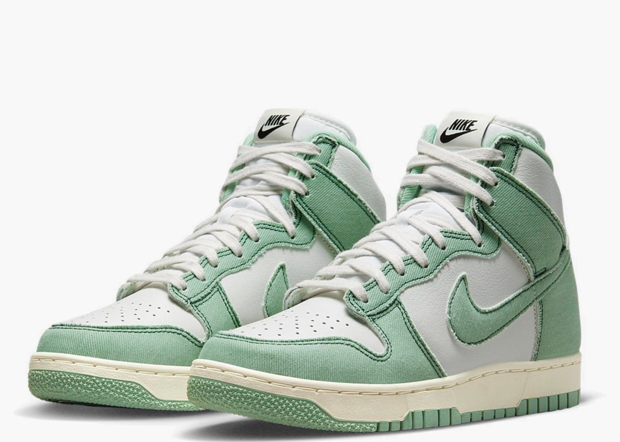 Nike Dunk High 1985 Enamel Green Denim (W) DV1143-300 Hype Clothinga Limited Edition