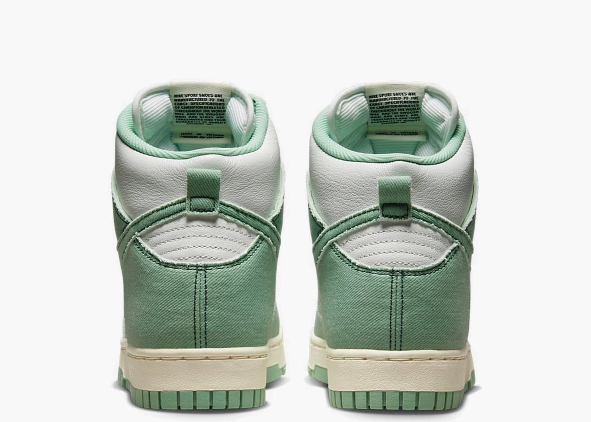 Nike Dunk High 1985 Enamel Green Denim (W) DV1143-300 Hype Clothinga Limited Edition