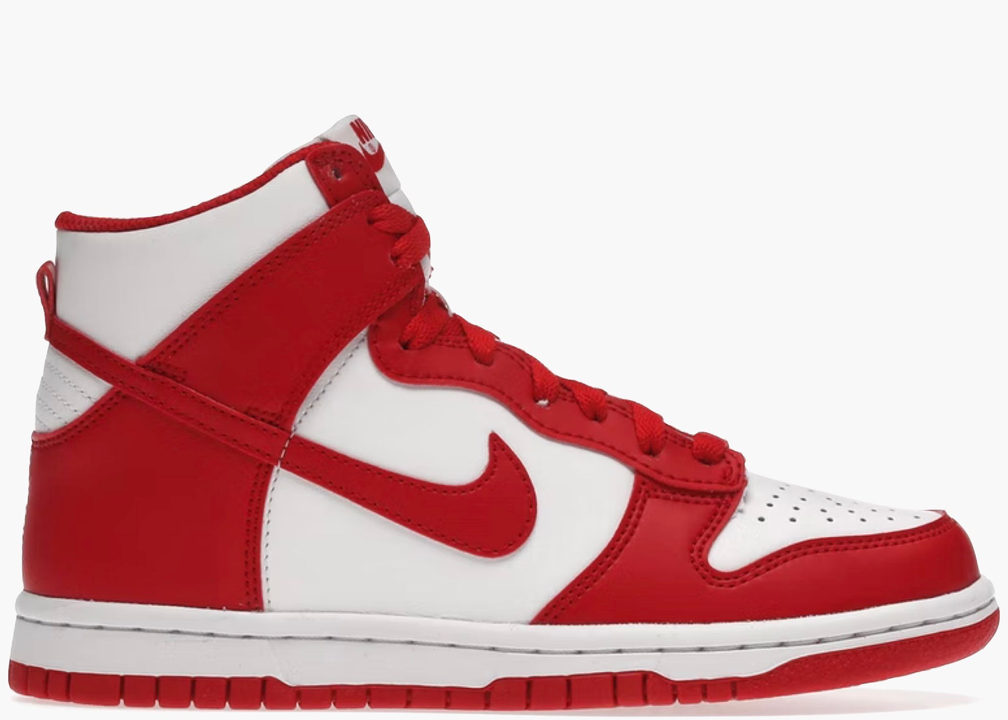 Nike Dunk High
Championship White Red Hype clothinga Limited Edition