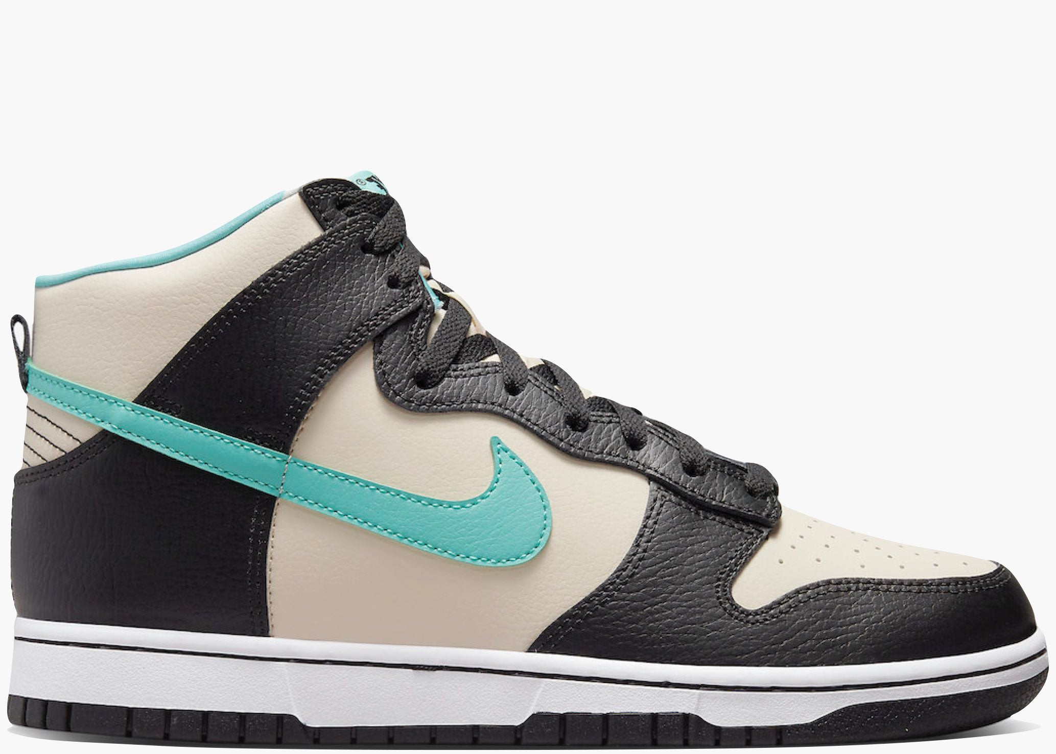 Nike Dunk High EMB Beige Black Washed Teal Hype clothinga Limited Edition
