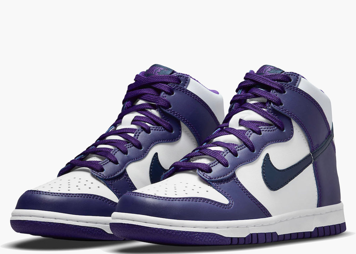 Nike Dunk High Electro Purple Midnght Navy (GS) Hype Clothinga Limited Edition