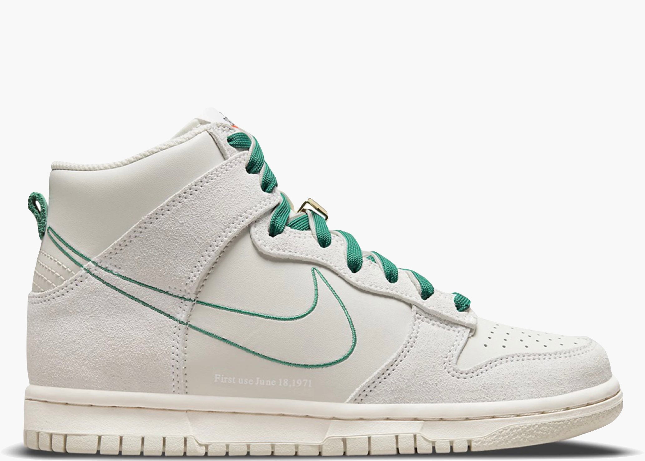 Nike Dunk High First Use Sail Green