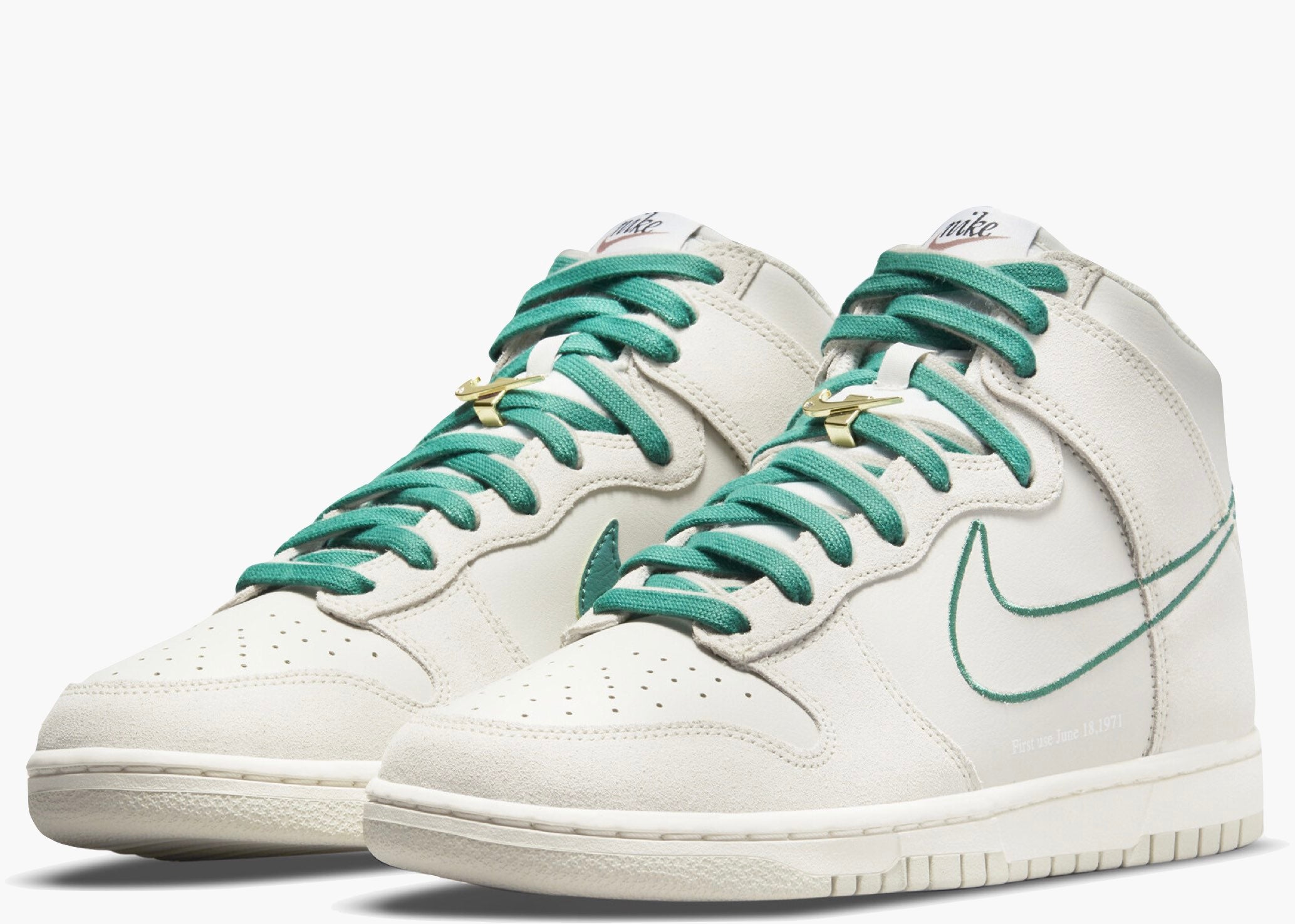 Nike Dunk High First Use Sail Green