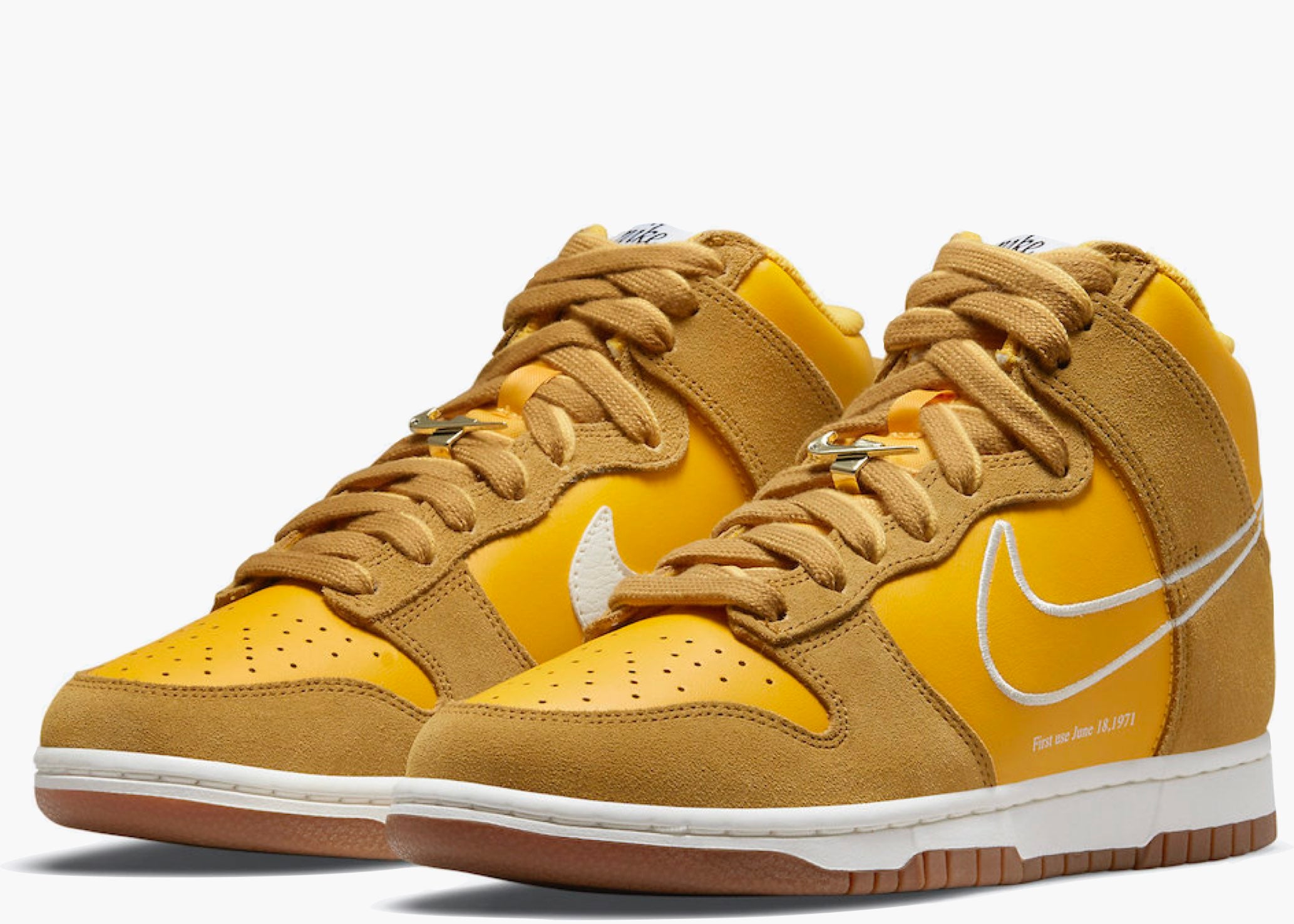 Nike Dunk High First Use University Gold (W)