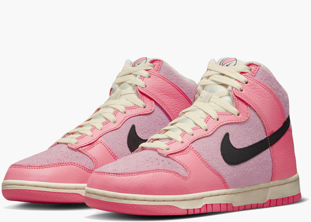 Nike Dunk High Hoops Pack Pink Hype Cllothinga Limited Edition
