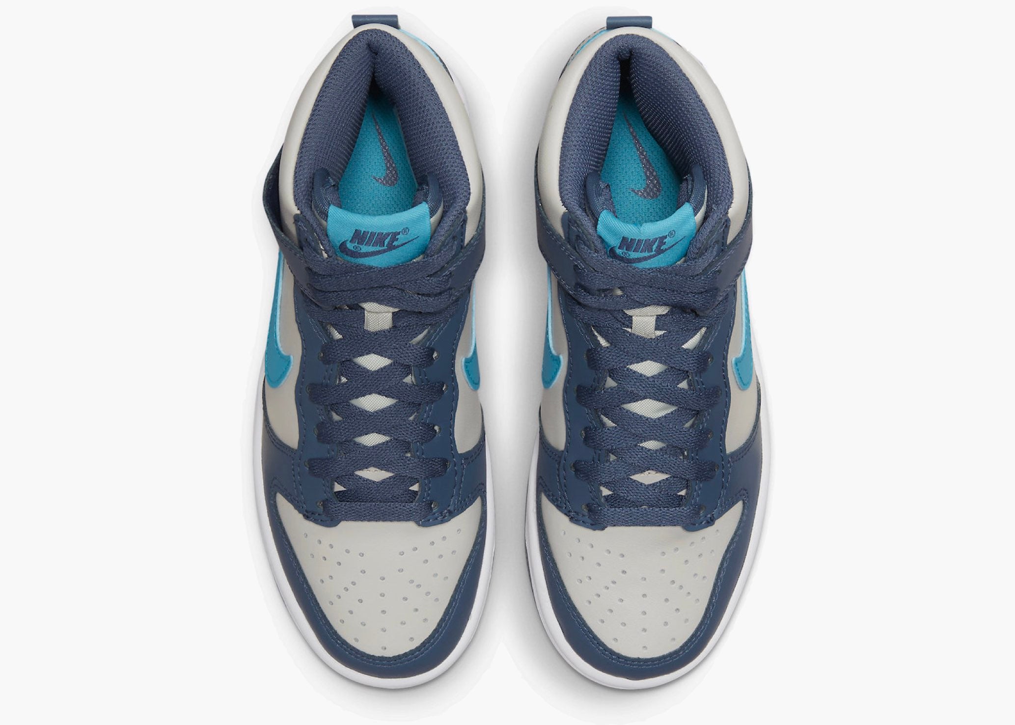 Nike Dunk High Light Bone Diffused Blue (GS) Hype Clothinga Limited Edition