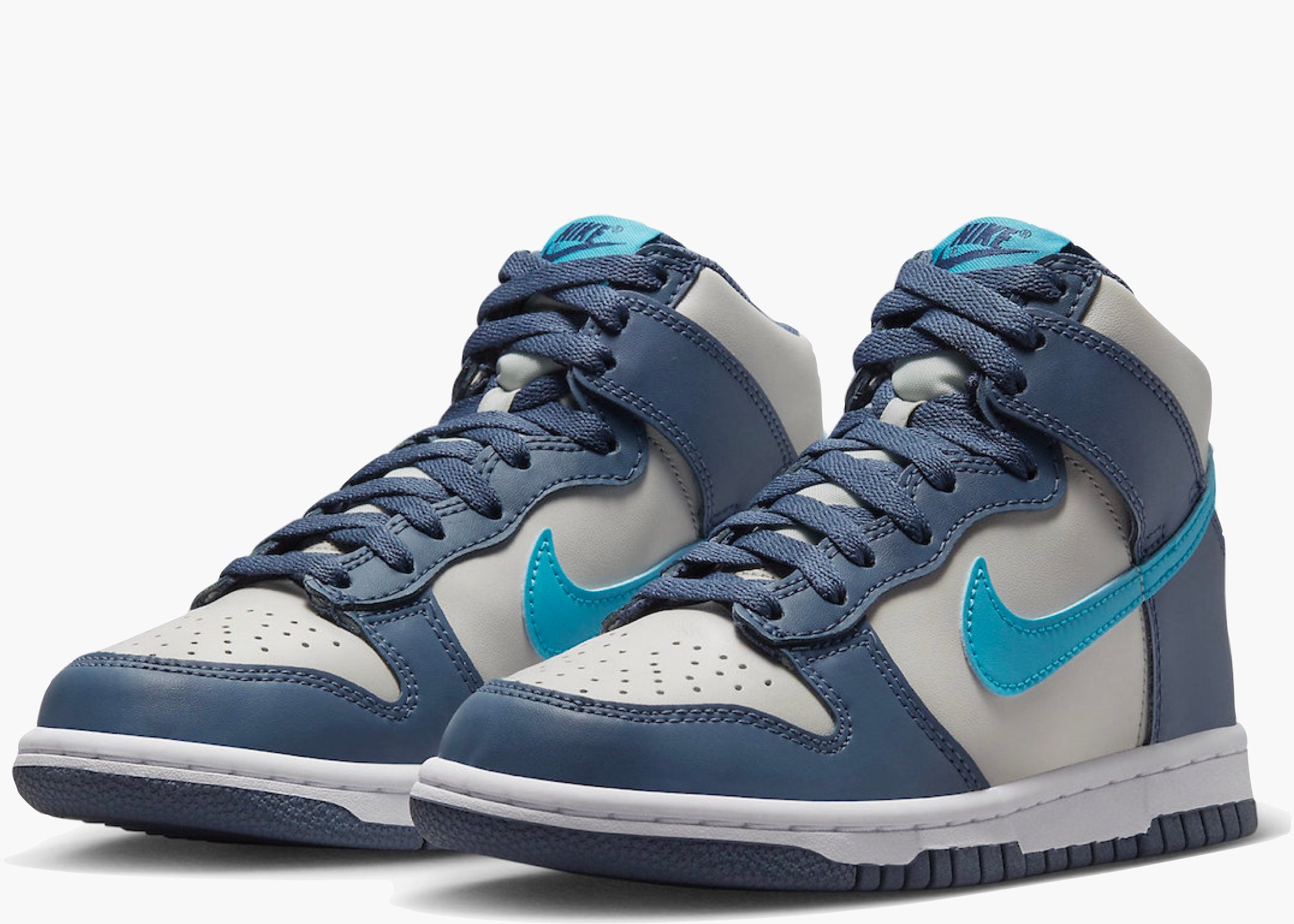 Nike Dunk High Light Bone Diffused Blue (GS) Hype Clothinga Limited Edition