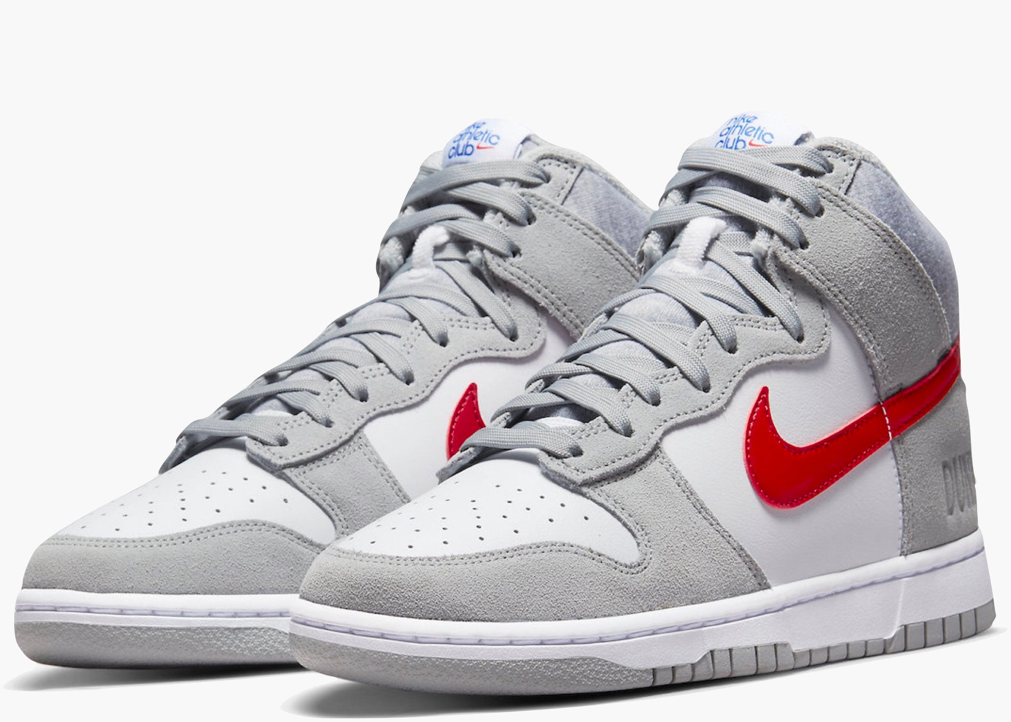 Nike Dunk High Light Smoke Grey Gym Red Hype Clothinga Limited Edition