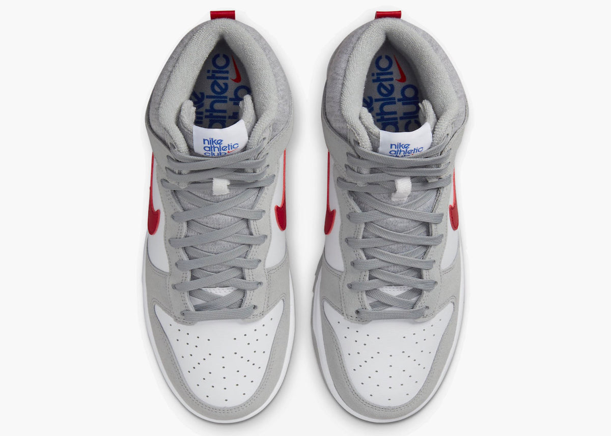 Nike Dunk High Light Smoke Grey Gym Red Hype Clothinga Limited Edition