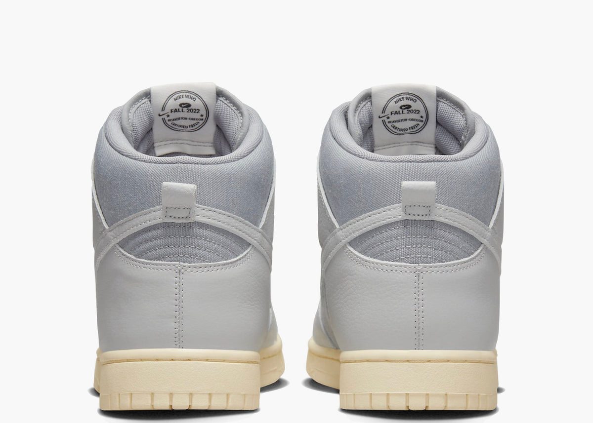 Nike Dunk High Premium Certified Fresh Grey Fog Hype Clothinga Limited Edition