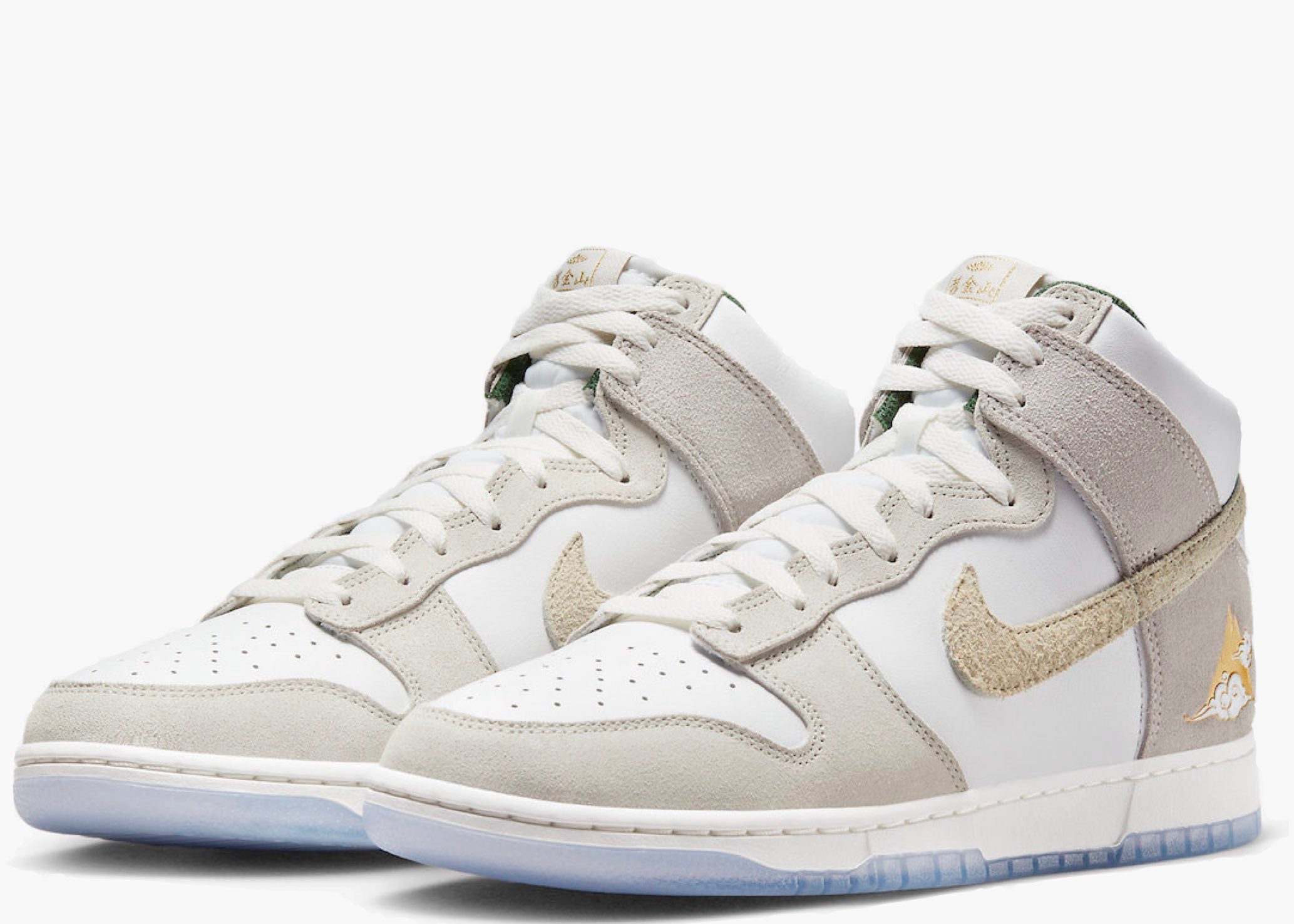 Nike Dunk High Premium San Francisco Chinatown Gold Mountain FD0776-100 Hype Clothinga Limited Edition