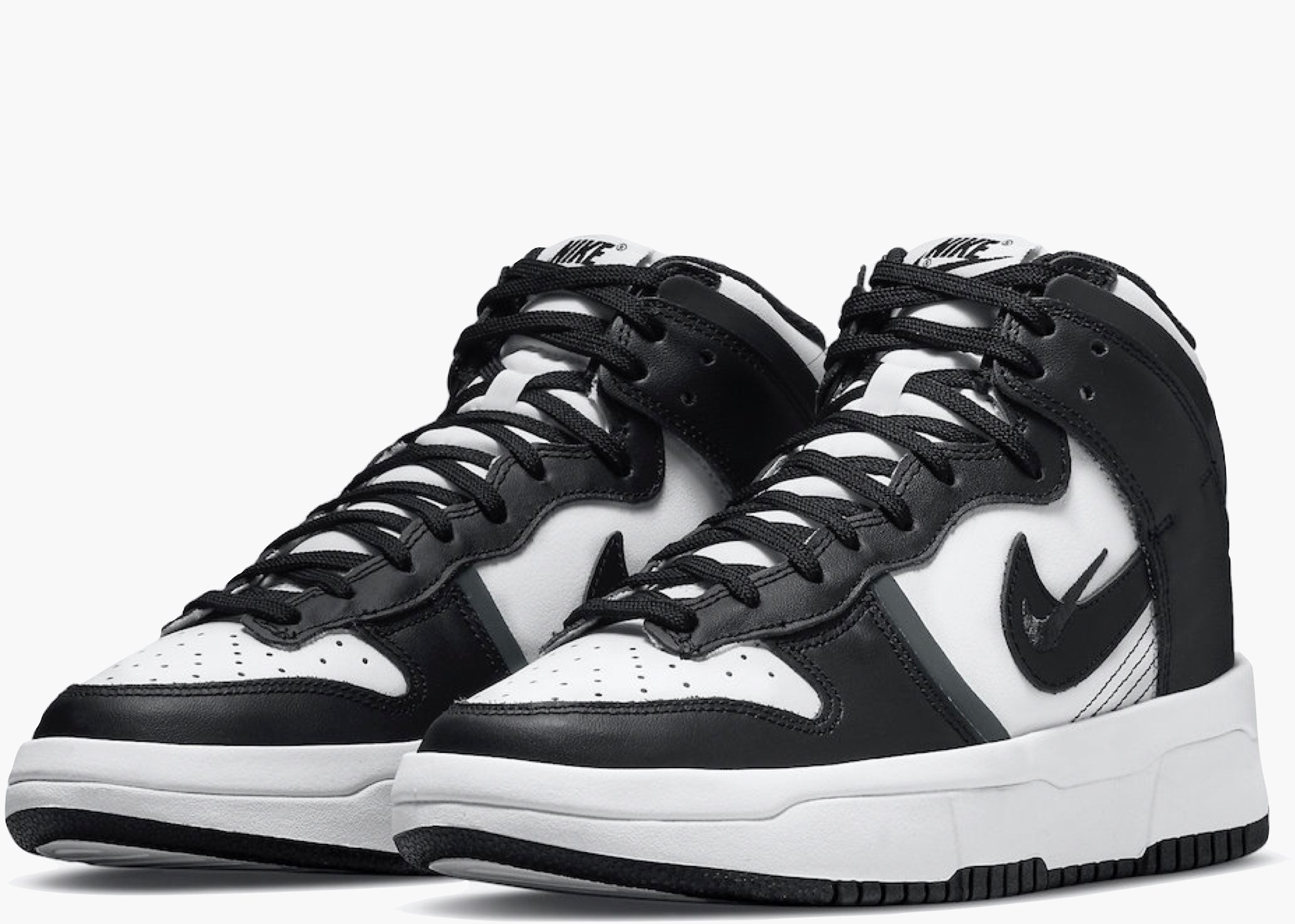 Nike Dunk High Rebel Up Panda Black White (W)