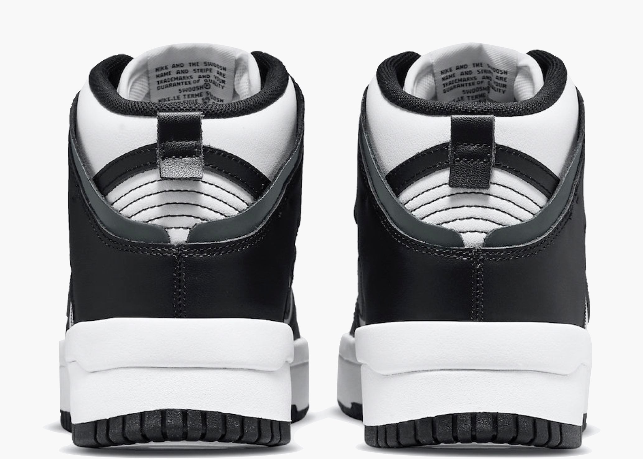 Nike Dunk High Rebel Up Panda Black White (W)