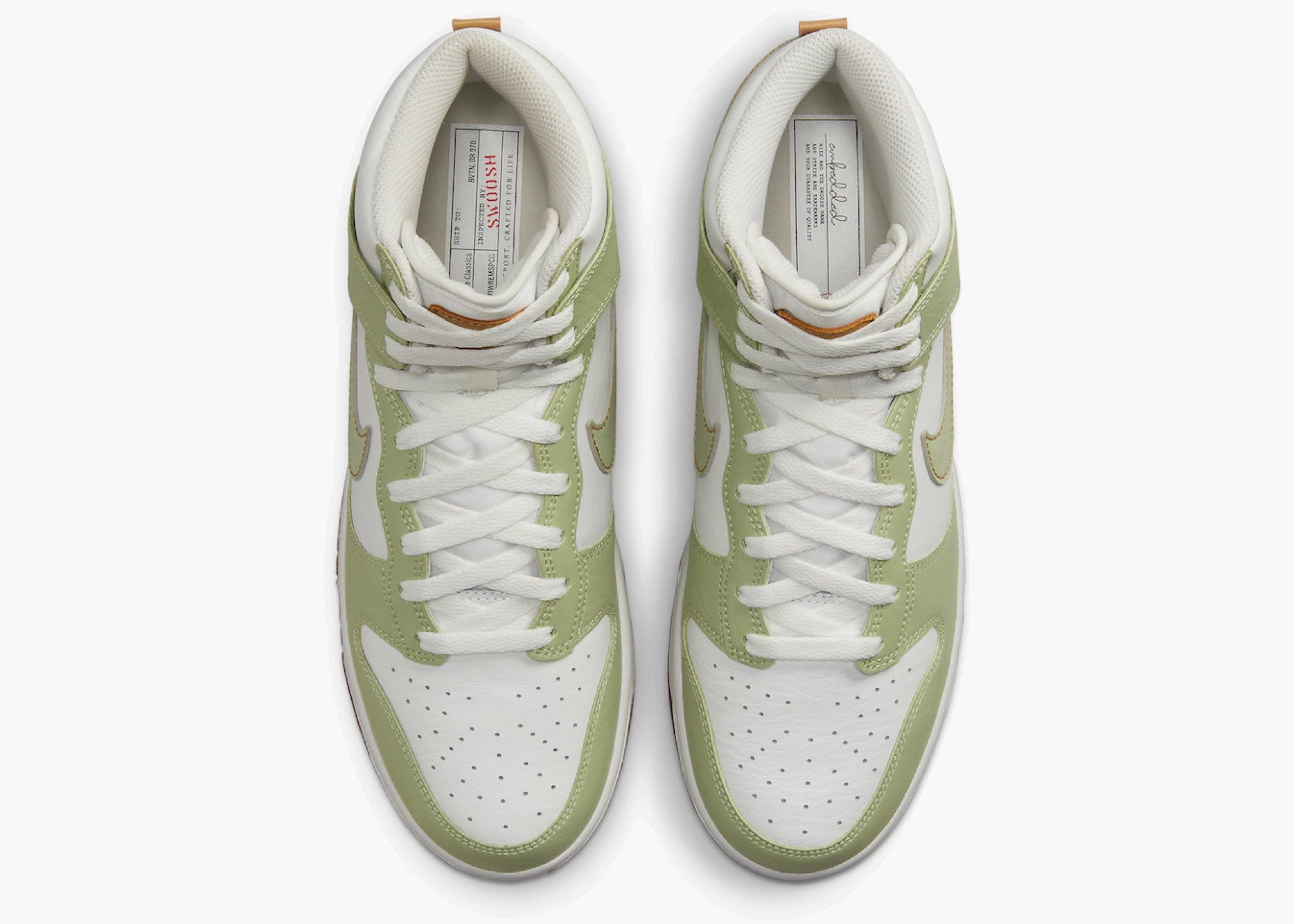 Nike Dunk High SE Inspected By Swoosh Honeydew Hype Clothinga Limited Edition