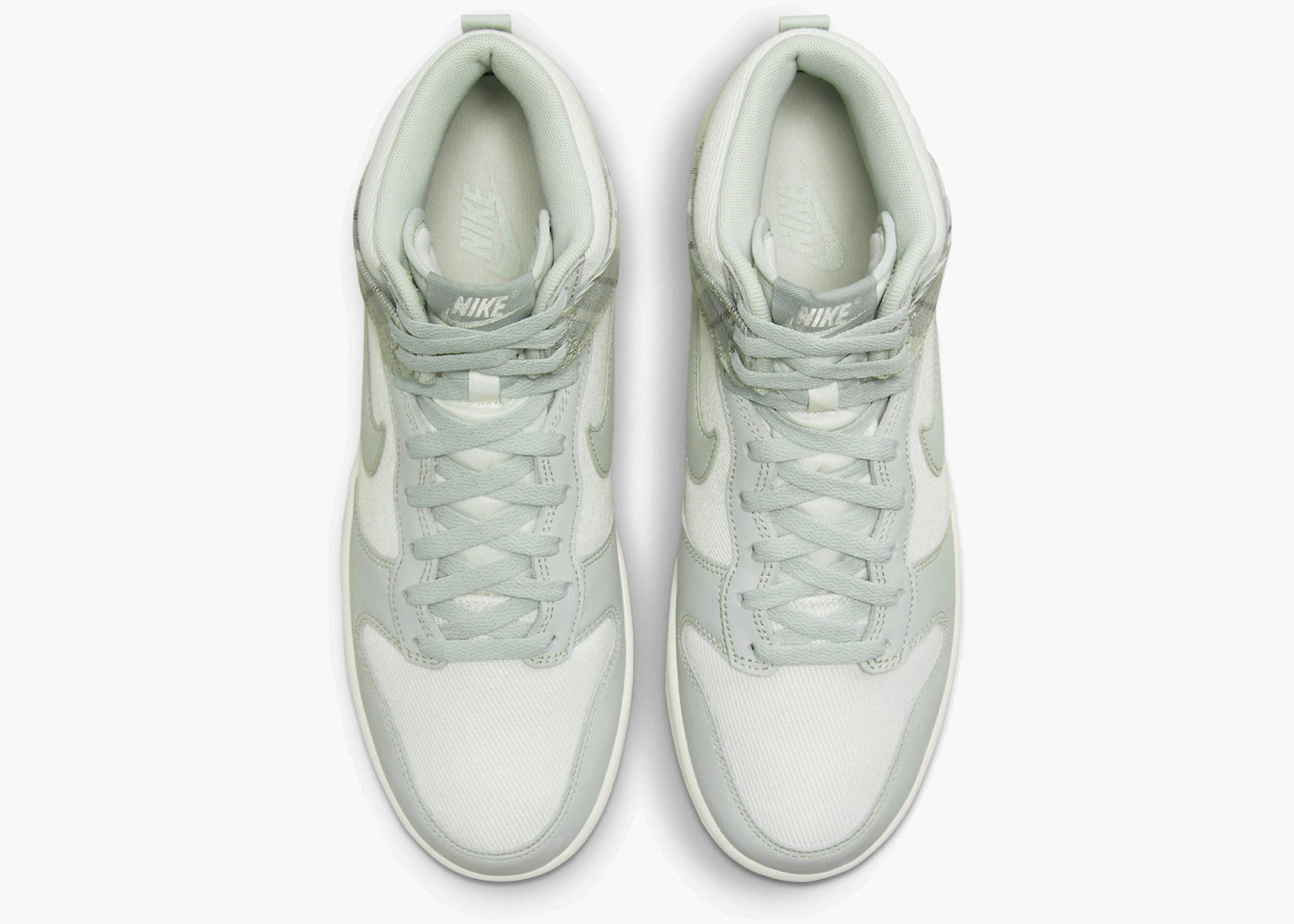 Nike Dunk High SE Tartan Plaid White Light Green Hype Clothinga Limited Edition