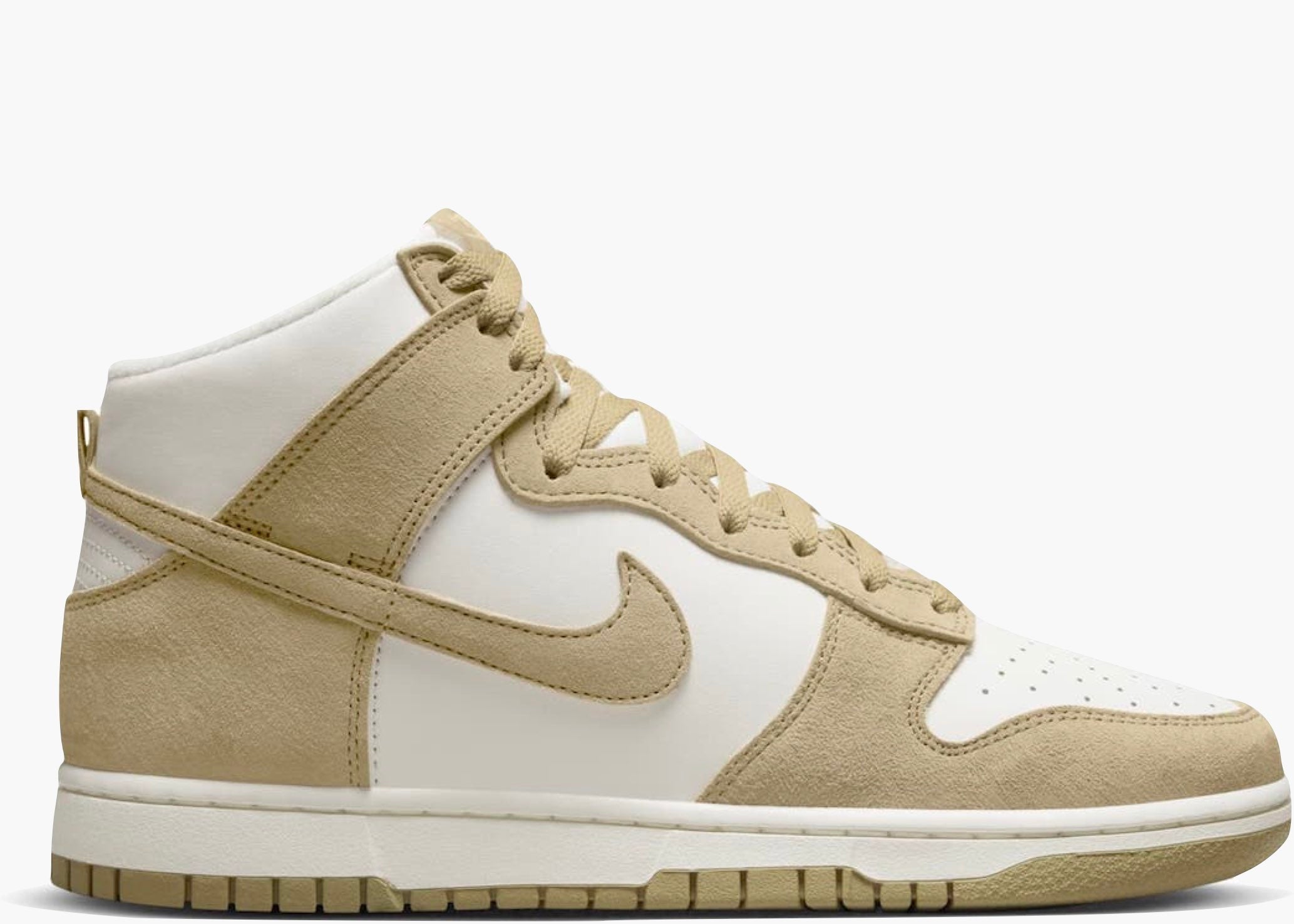 Nike Dunk High Tan Suede White Hype Clothinga Limited Edition