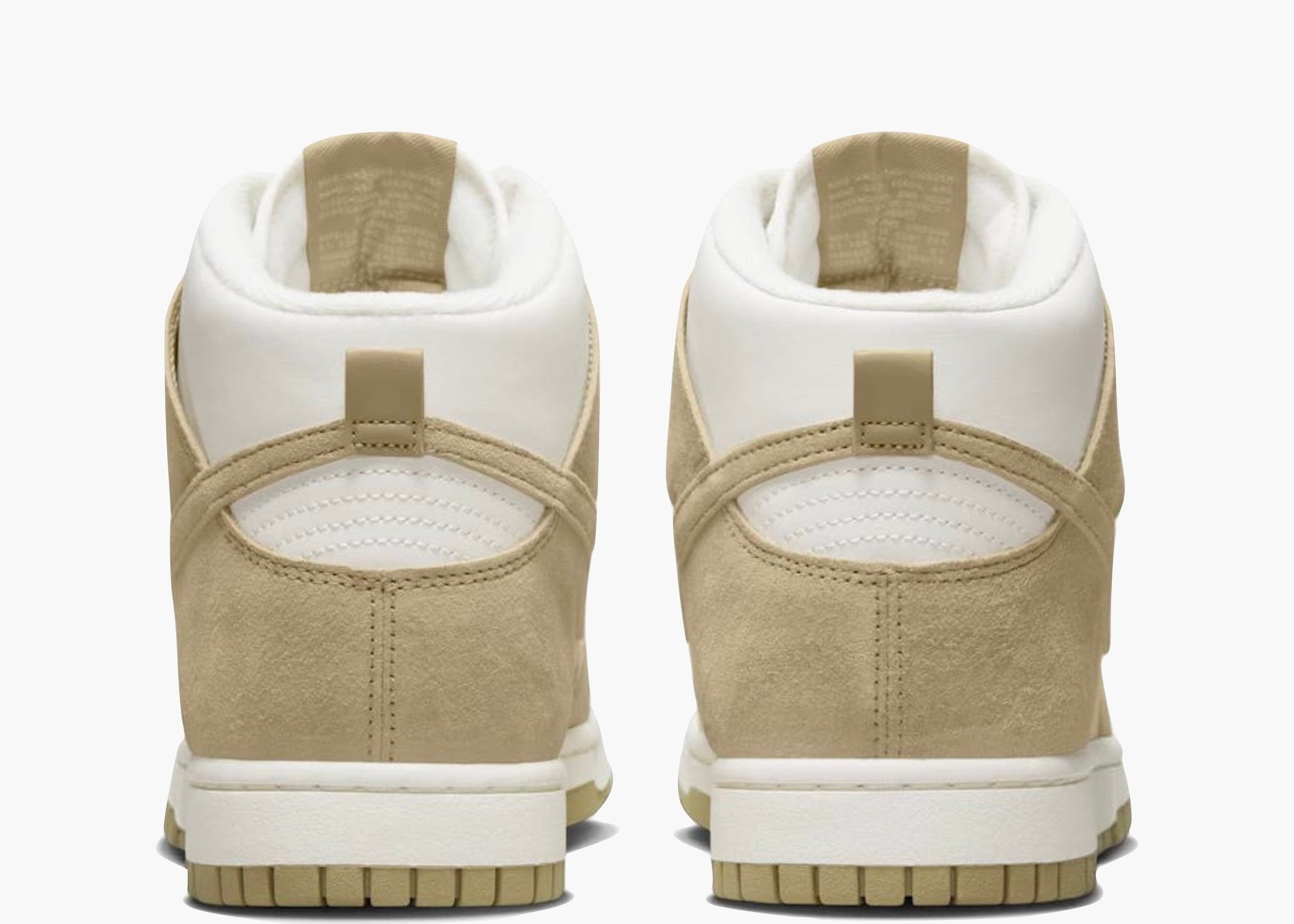 Nike Dunk High Tan Suede White Hype Clothinga Limited Edition