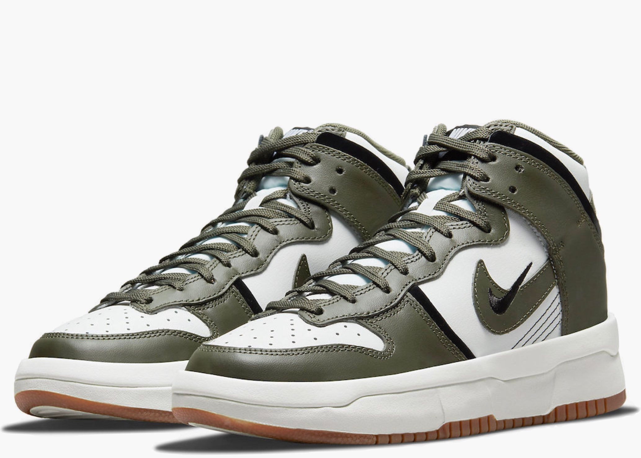 Nike Dunk High Up Khaki Military Green