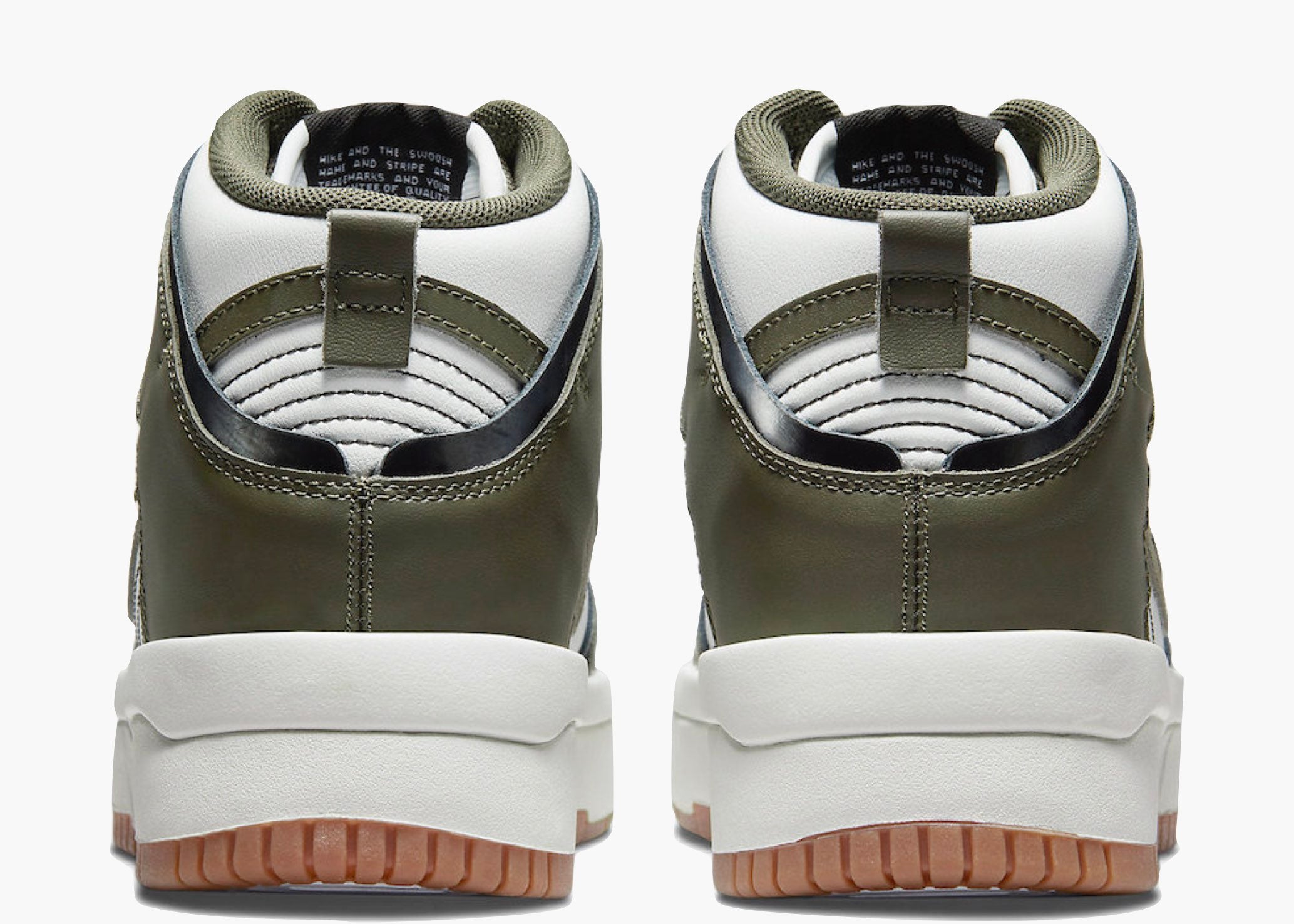 Nike Dunk High Up Khaki Military Green