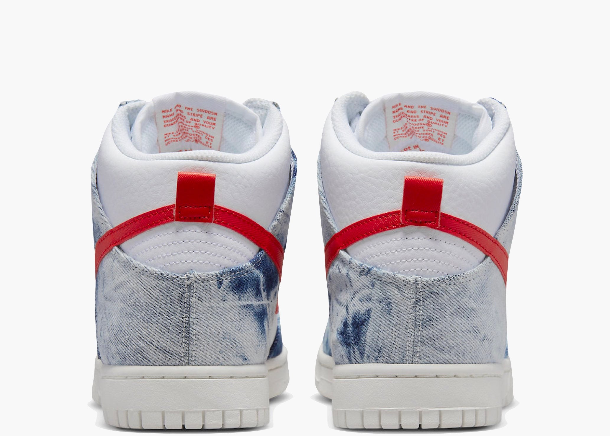 Nike Dunk High Washed Denim Pack (W) Hype clothinga Limited Edition