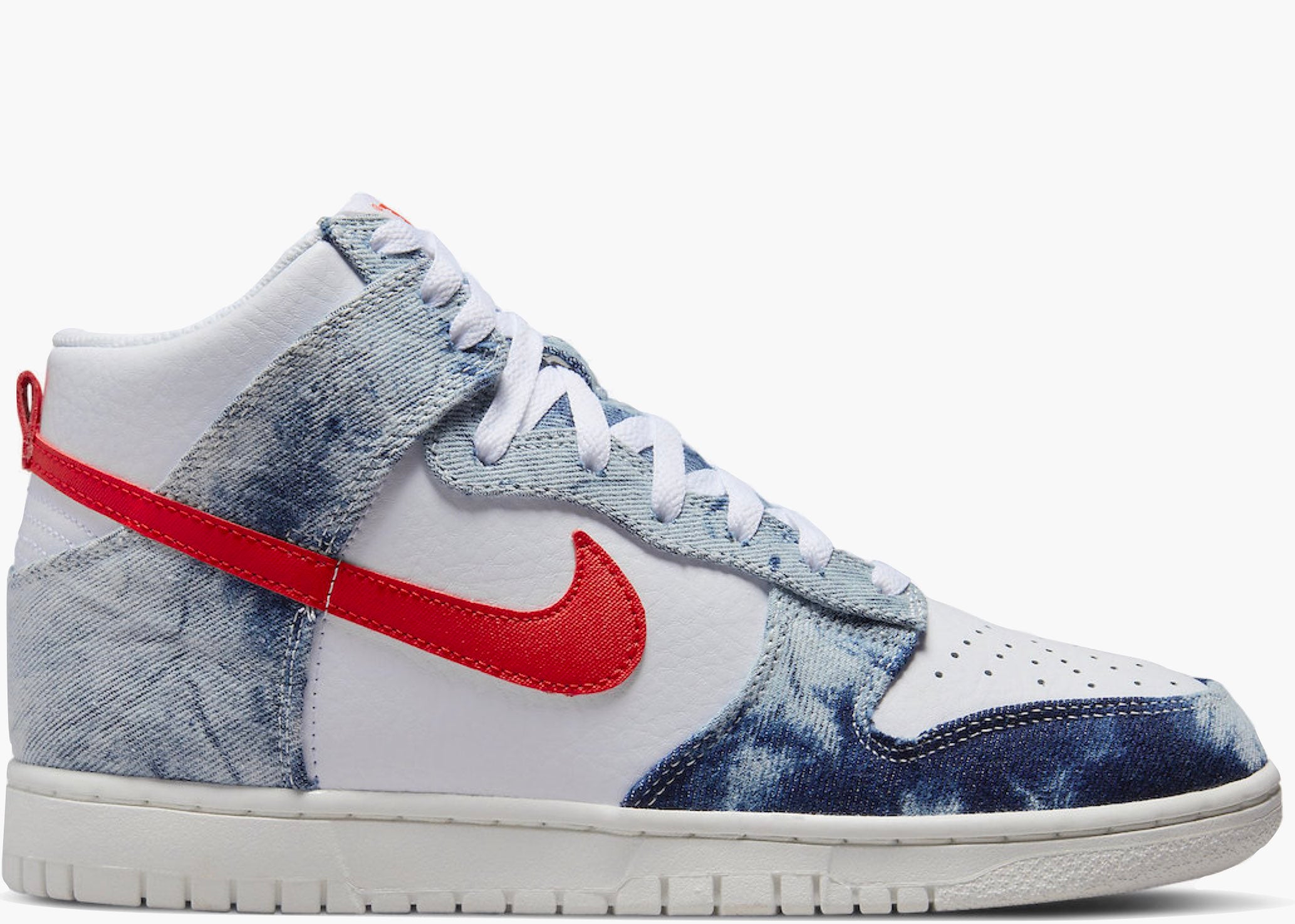 Nike Dunk High Washed Denim Pack (W) Hype clothinga Limited Edition