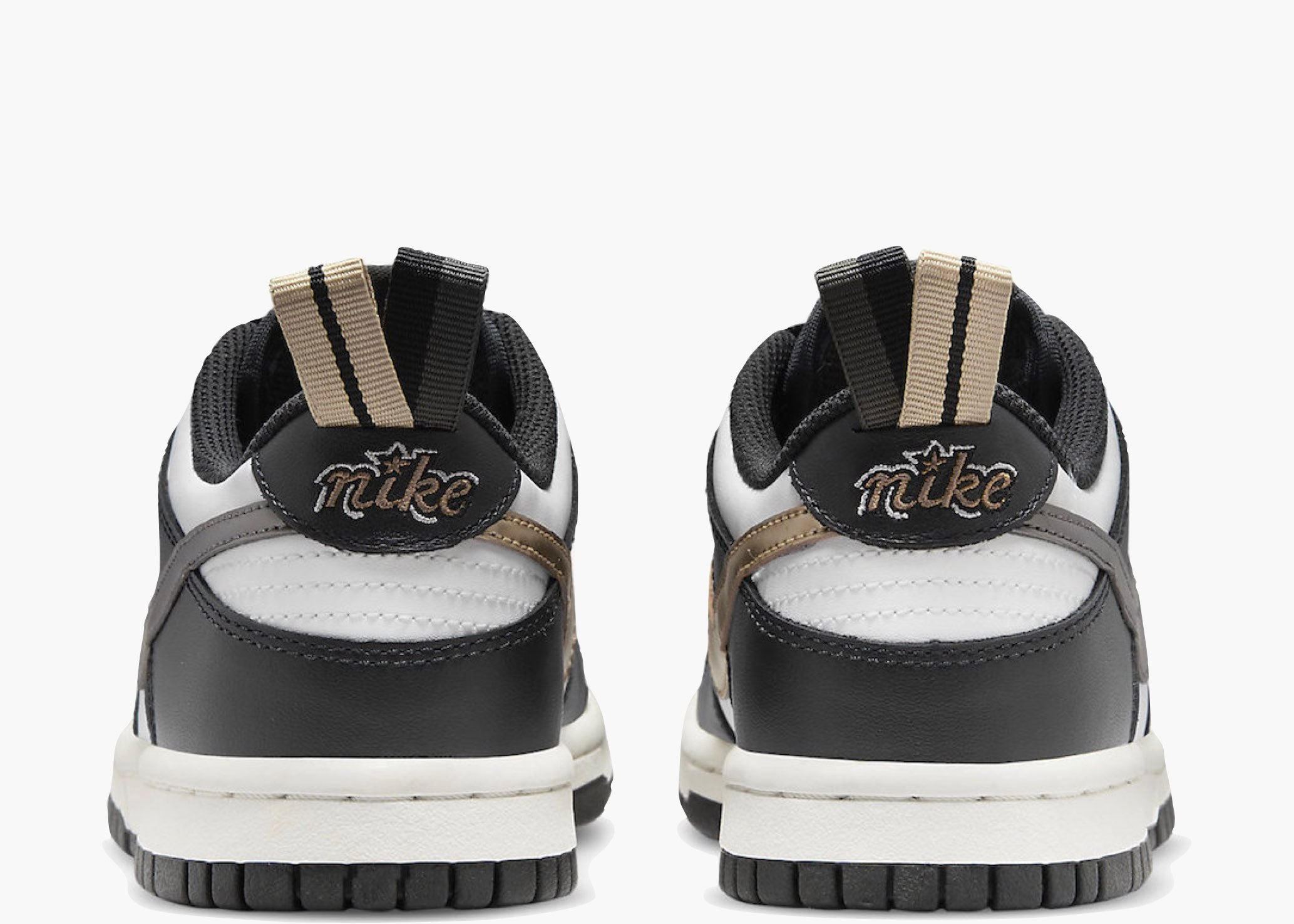 Nike Dunk Low Black White Metallic (GS) Hype clothinga Limited Edition