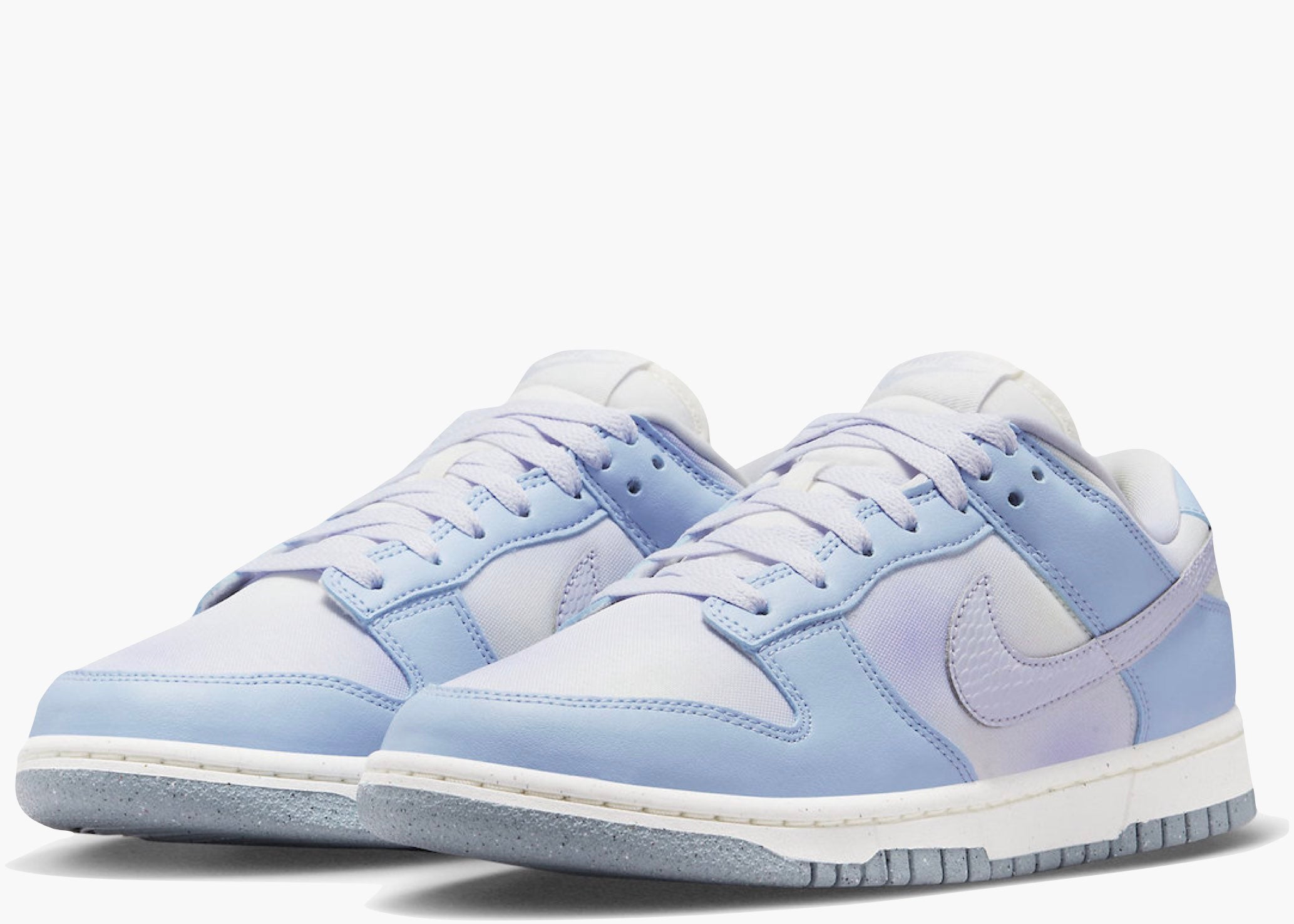 Nike Dunk Low Blue Airbrush Canvas (Women's)  FN0323-400 Hype Clothinga Limited Edition